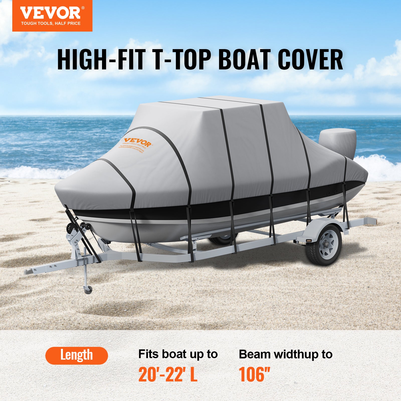 Housse Protection Console Centrale Bateau - Imperméable 600D Marine Qualité Premium