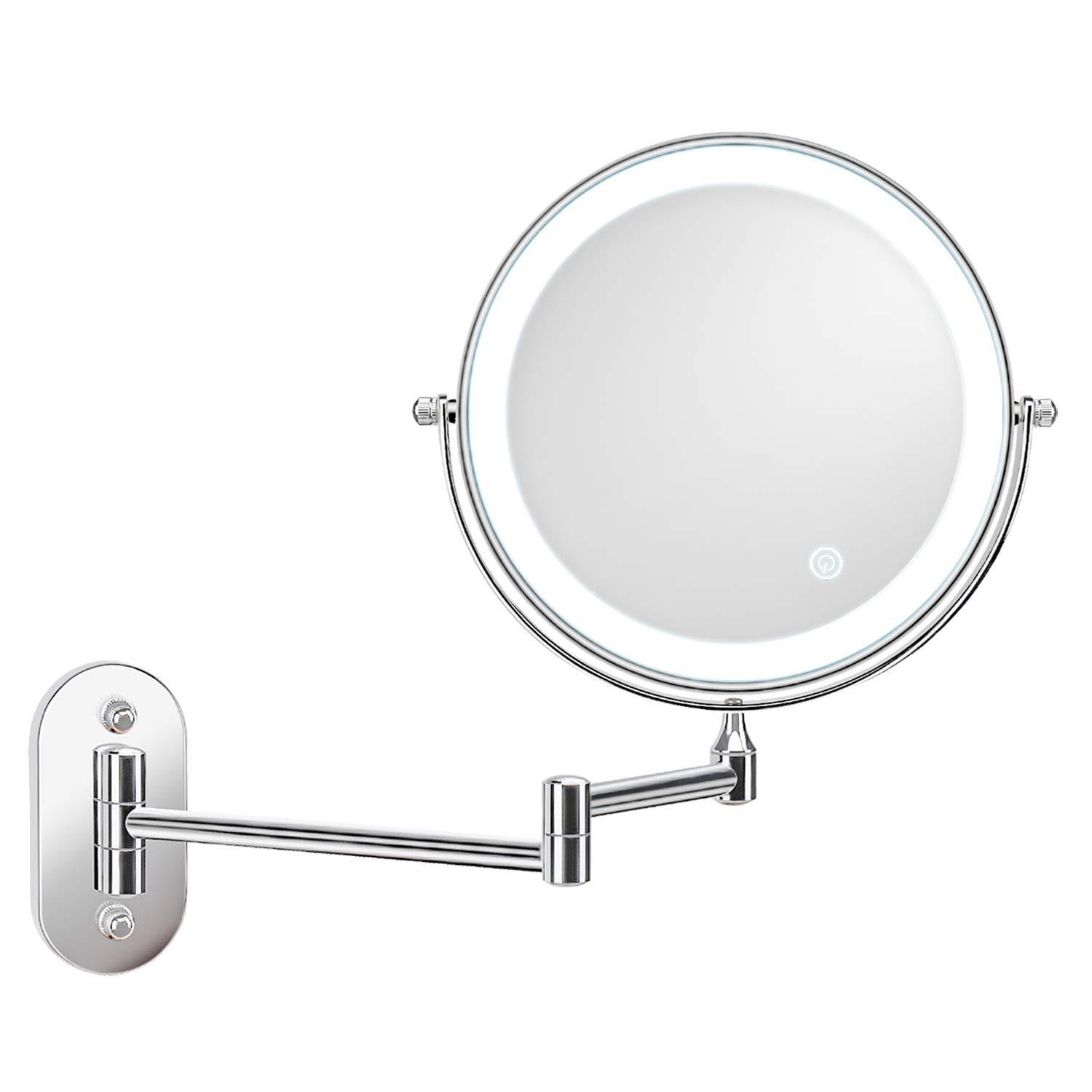 B Beauty Planet Miroir à main, miroir de maquillage pliable double face B Beauty Planet Miroir à main, miroir de maquillage pliable double face
