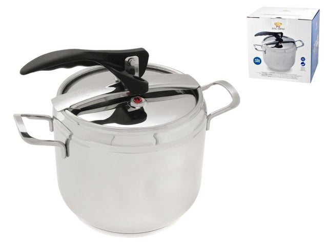 Pentola Alta Per Catering Con Coperchio Mega-M PRO 130l Dia. 55 Cm X H 55 Cm N 89488991