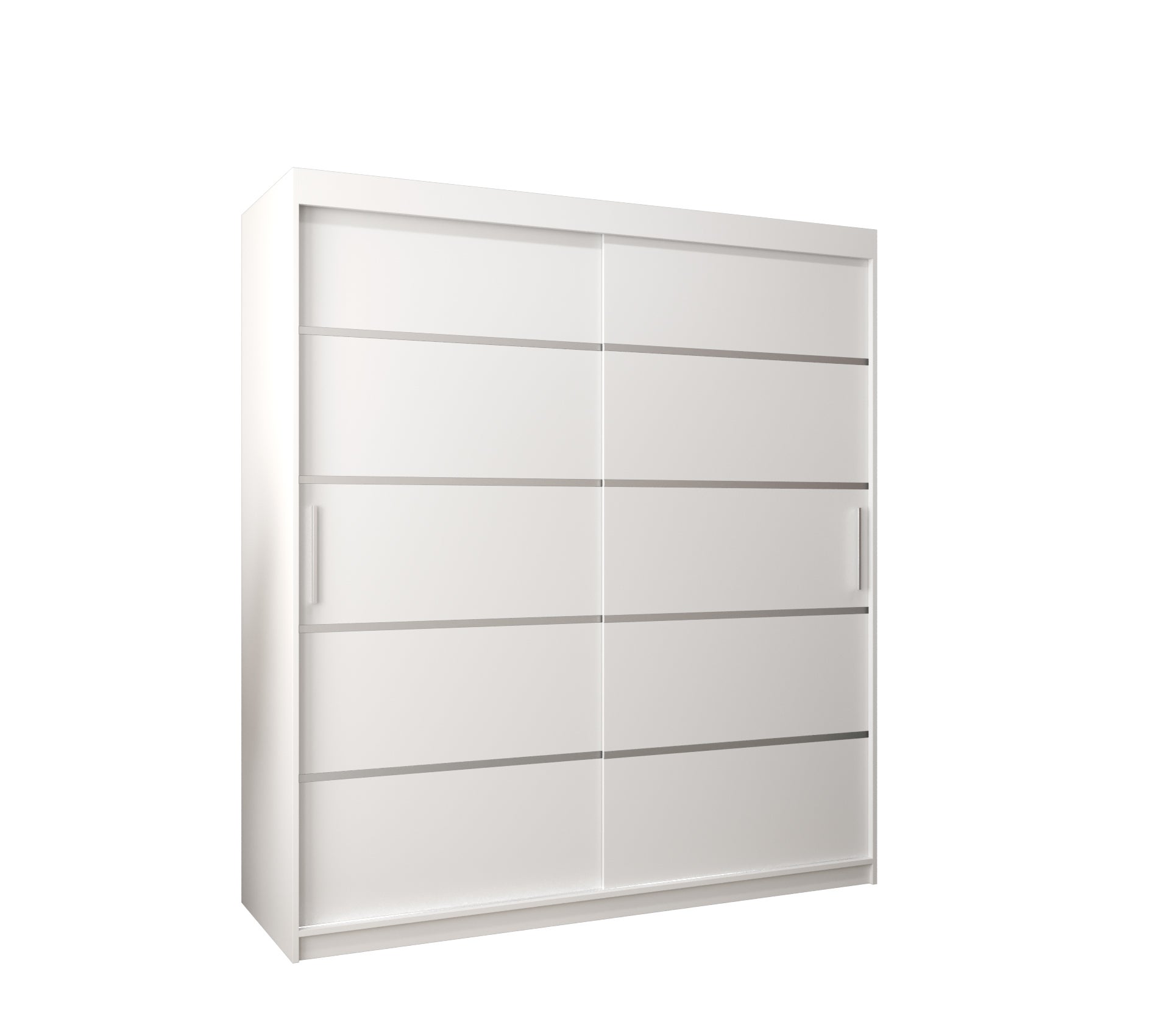 Szafa przesuwna garderoba Verona 1 180 x 62 x 200 cm Biały - Abiks Meble