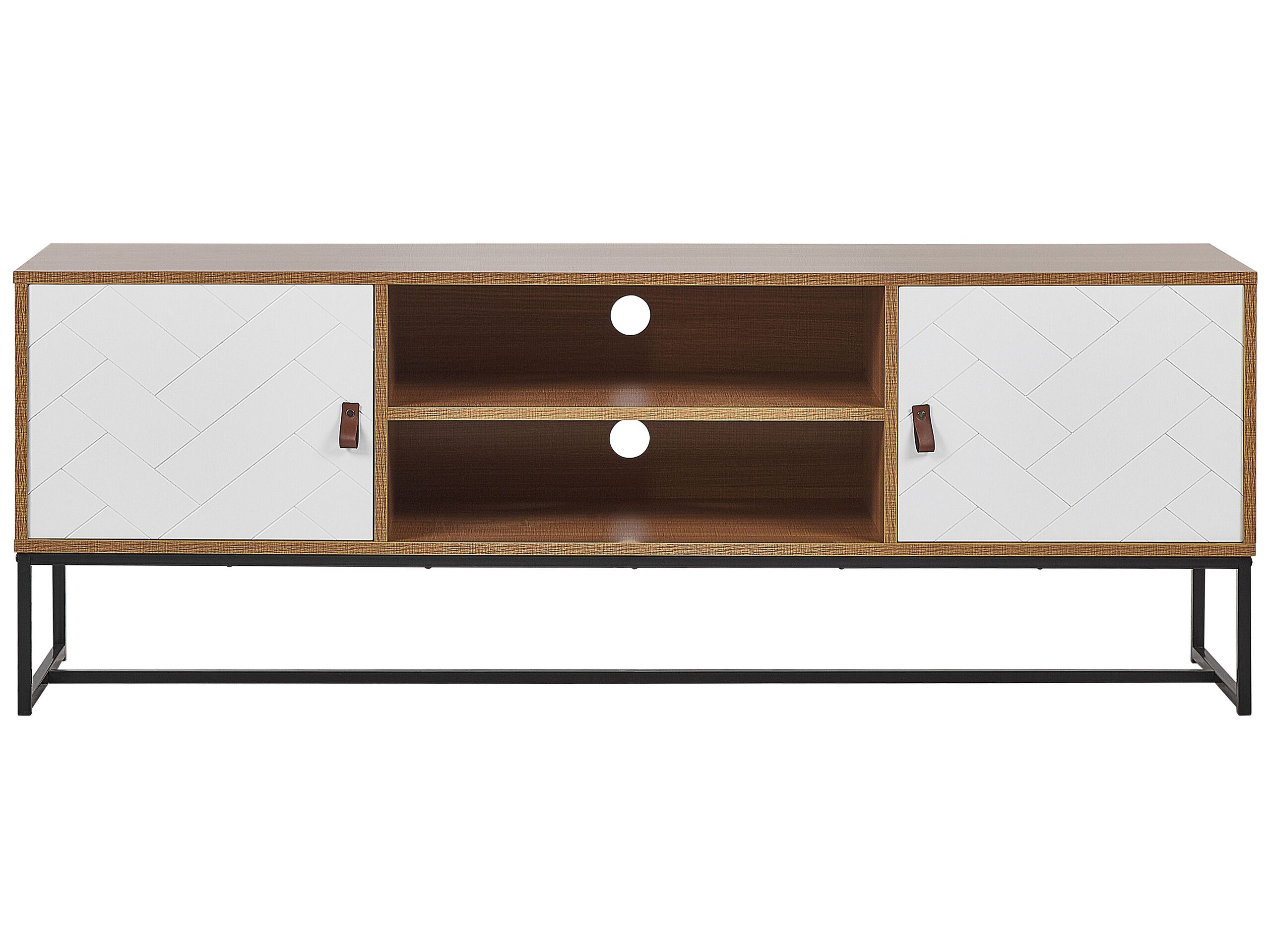 Mobile TV NUEVA Marrone chiaro/ Bianco - 5