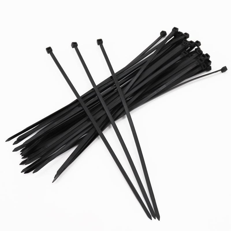 400 opasek zaciskowych 300 mm x 4,8 mm do siatki zacieniającej, ekranu prywatności do ogrodzenia, osłony kortu tenisowego, ogrodzenia placu budowy