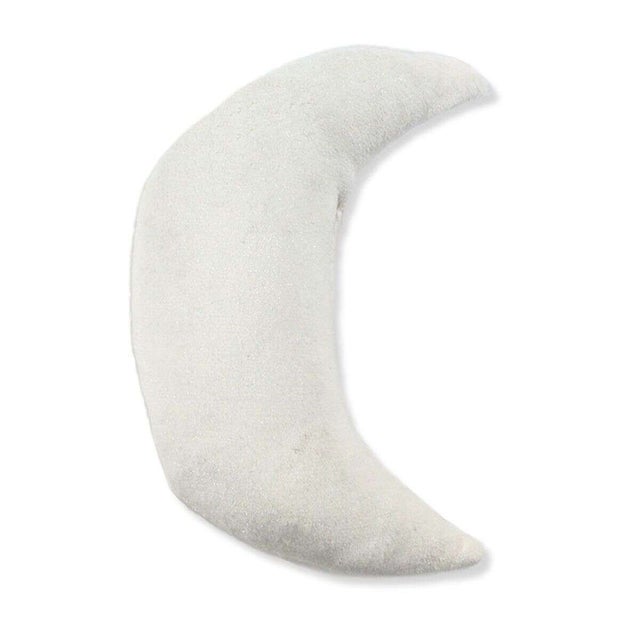 COMETE - Coussin extra-doux en forme de lune rose 30x45