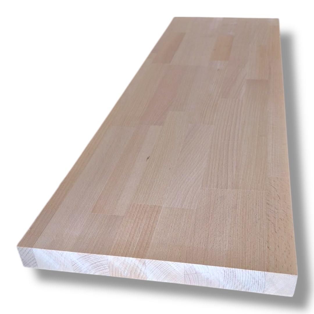6 gradini in legno di faggio 3x30x100 cm - 3