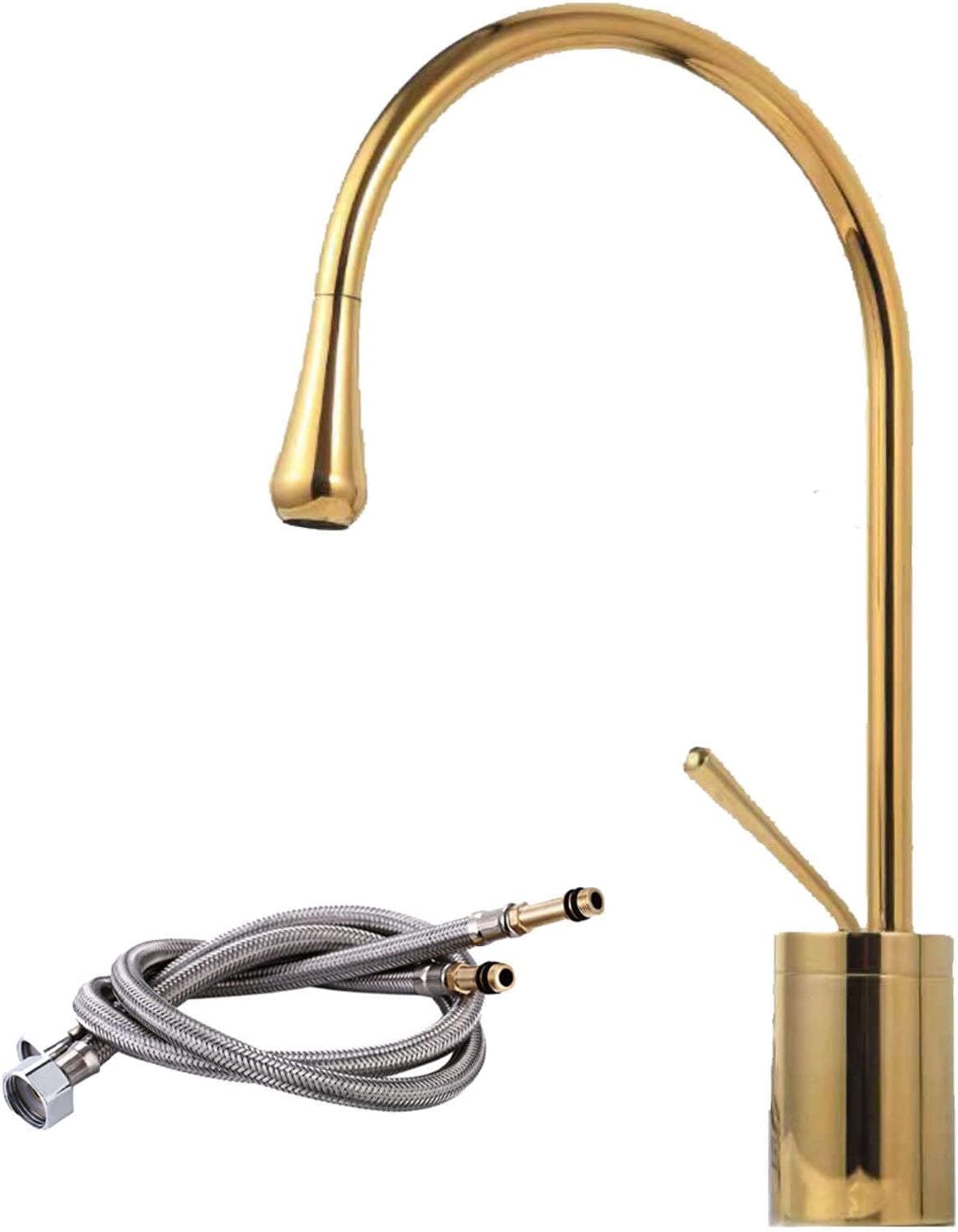 Baterie łazienkowe, złote, wysokie baterie mieszaczowe, baterie umywalkowe do łazienki, montowane na blacie