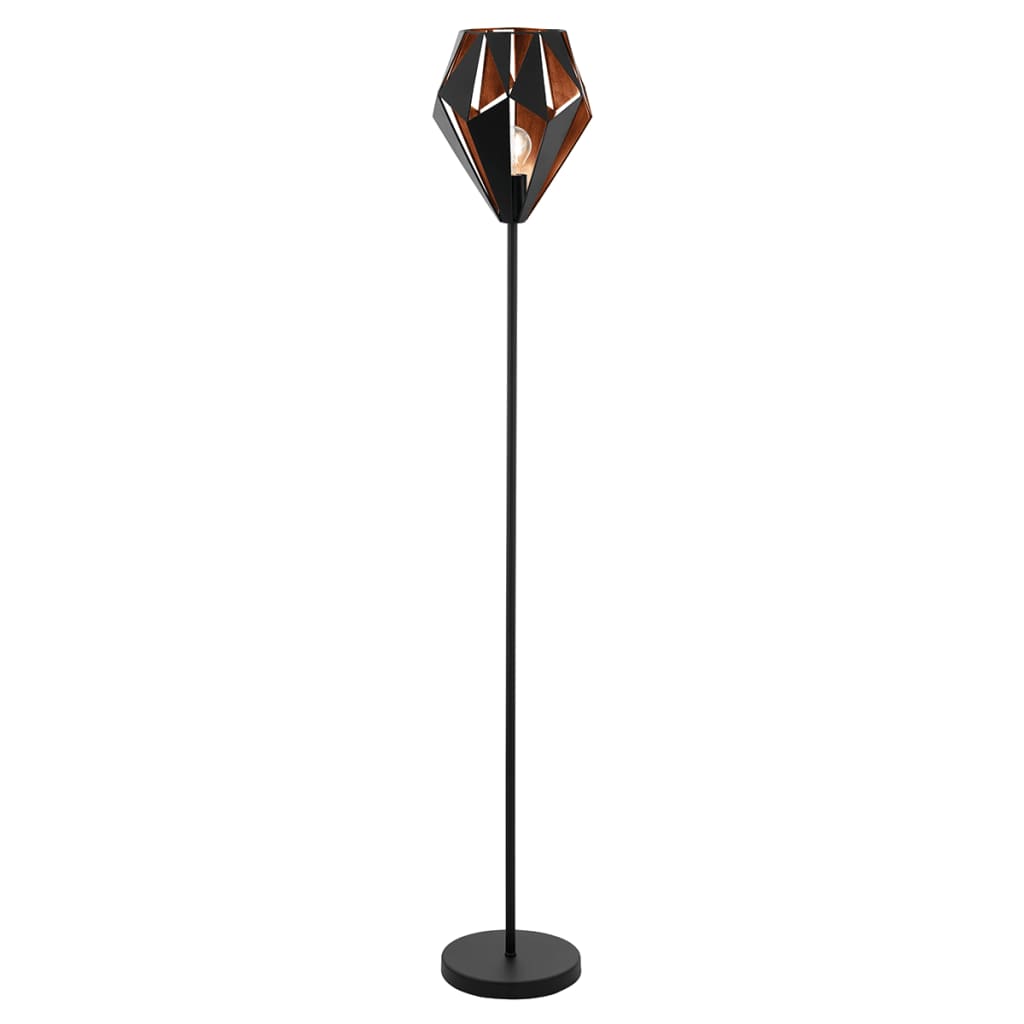 Lampadaire CARLTON 1 Noir et cuivre 49994 EGLO - 6