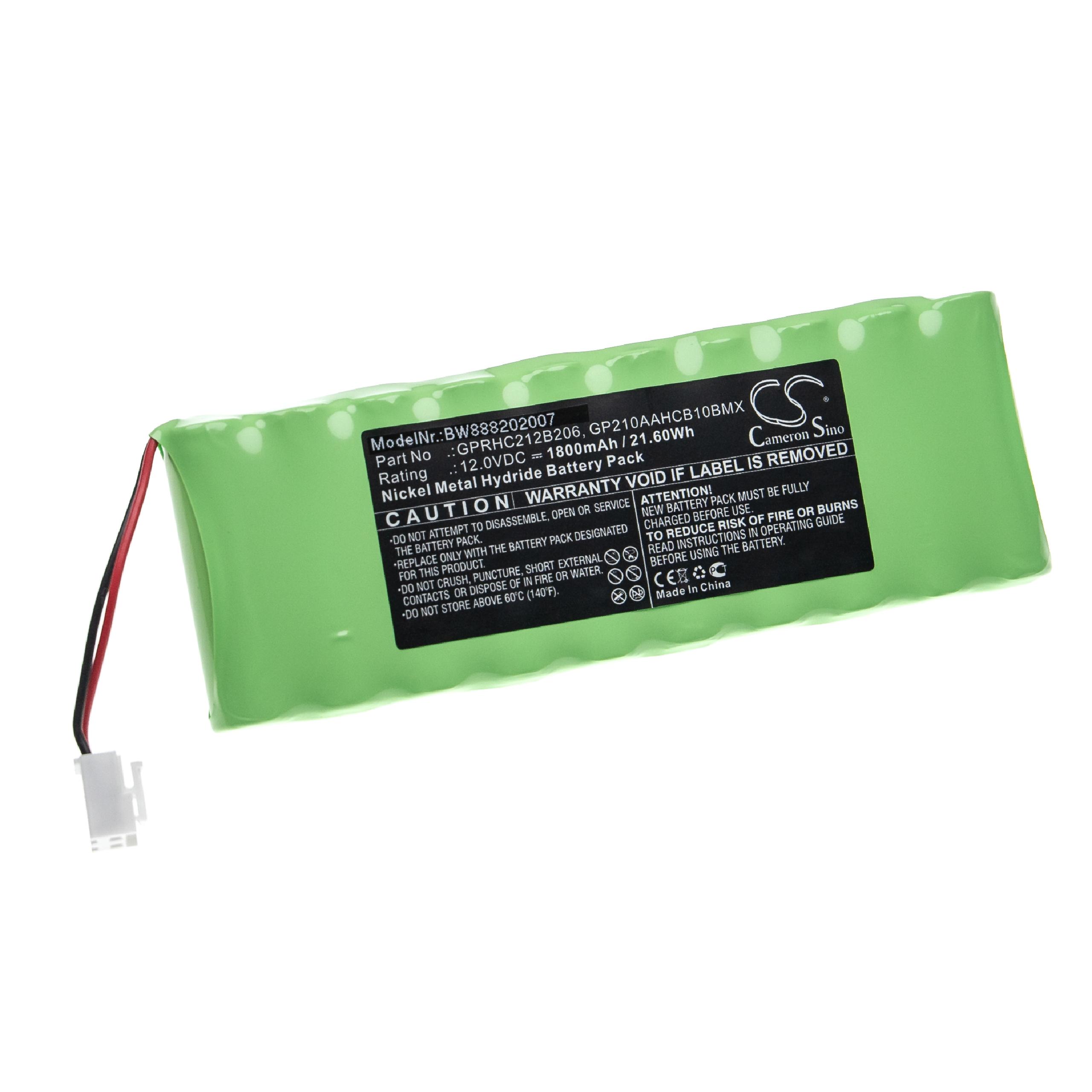 4 Piezas Tipo 593 Batería NiMH 7.2V 3300 MAh Grúa Batería De Control Remoto Para Scanreco 592 593 590 960 16131 17162 Azul