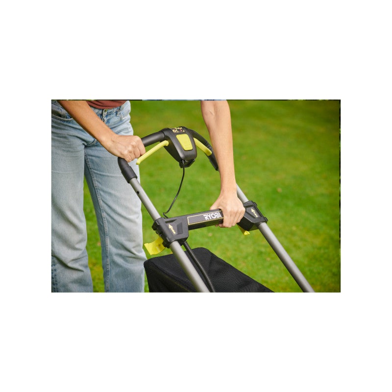 Tondeuse poussée RYOBI 18V Brushless - coupe 40cm - 2 batteries 4,0Ah - 1 chargeur rapide - RY18LMX40C-240 - 4