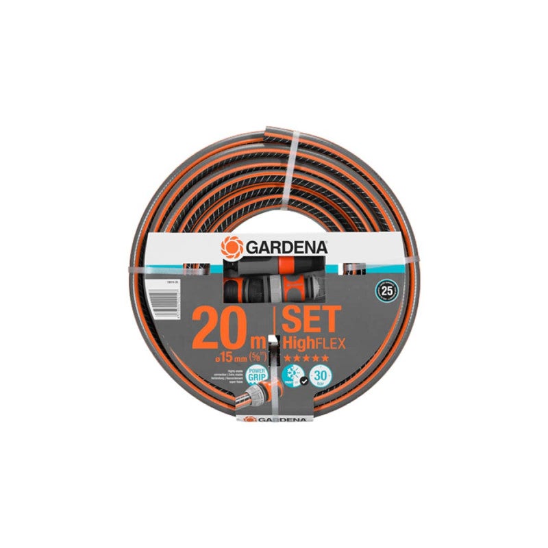 Wąż ogrodowy GARDENA Highflex L.20 m Śred.15 mm