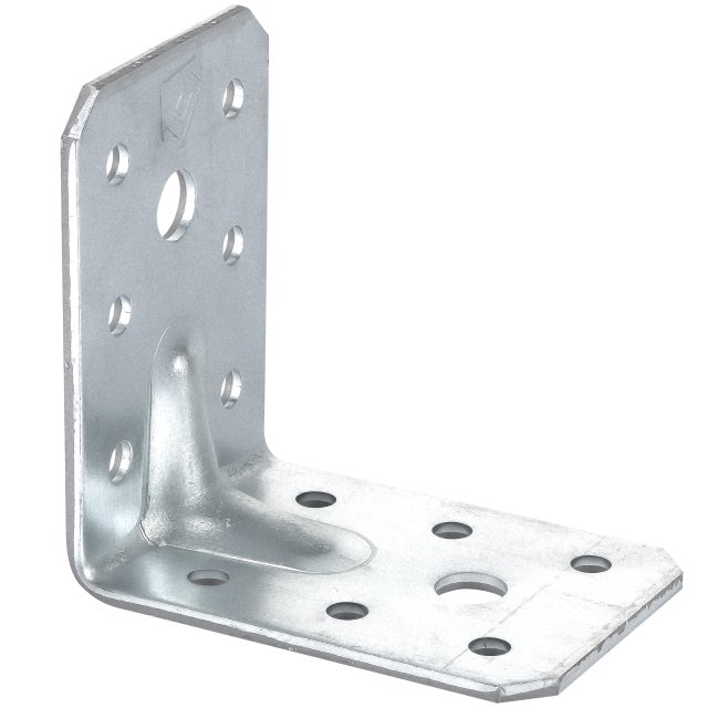 Kątownik ciesielski stalowy 50x50x35 x 2mm 1 szt. perforowany wzmoc KP8S
