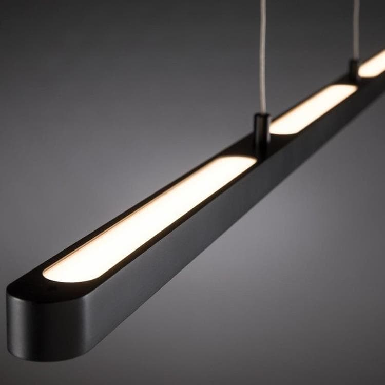 LENTO-Suspension LED dimmable en métal L100cm - - 3