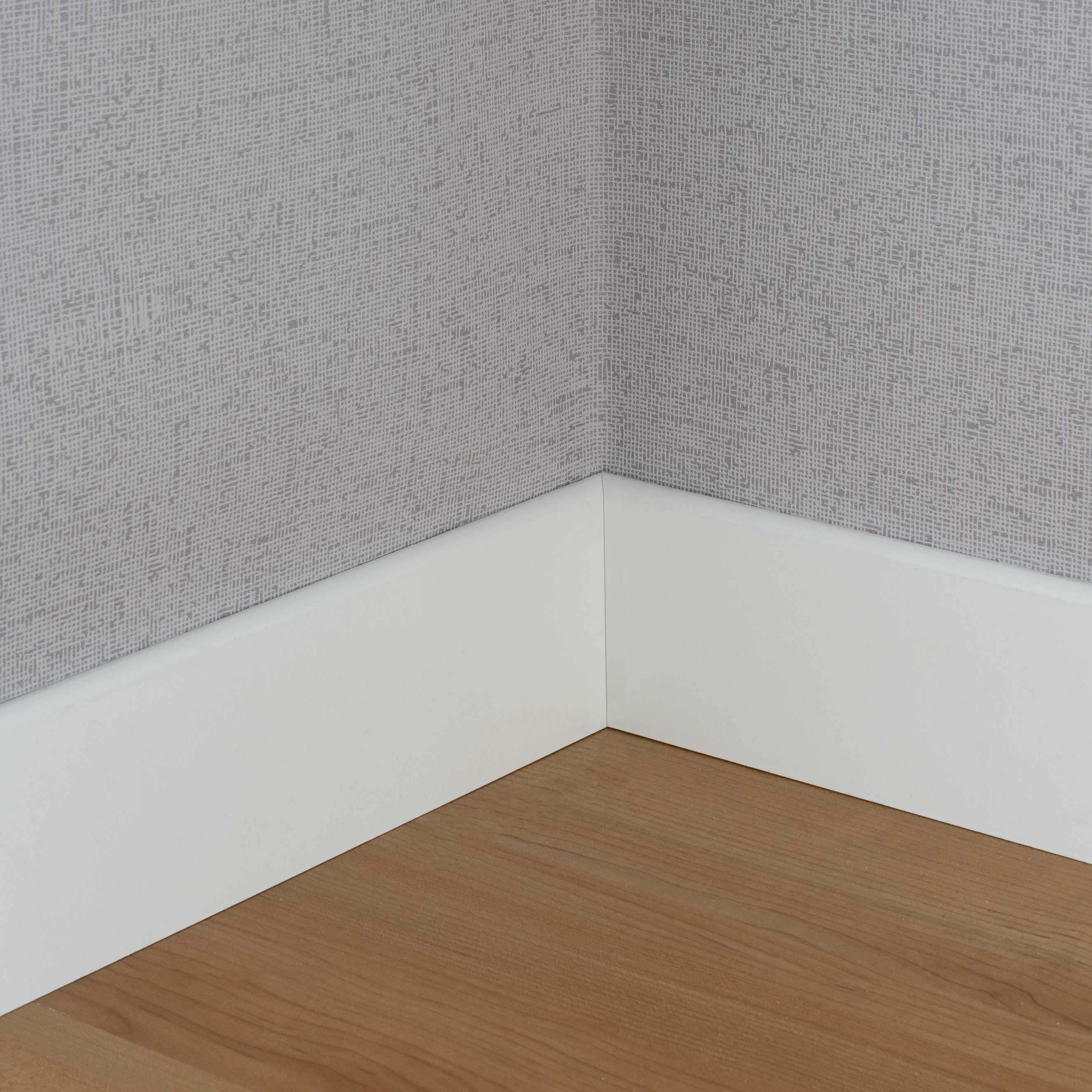 PROVISTON Plinthe 10 x 100 x 2440 mm MDF Hydro Prépeint Plinthe arrondie lot de 10 - 7