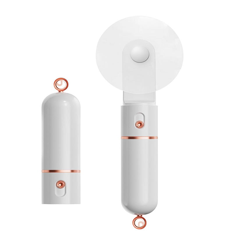 NICOLA Wentylator przenośny mini wentylator ładowany przez USB mały osobisty wentylator kieszonkowy z prędkościami wentylator podróżny na zewnątrz