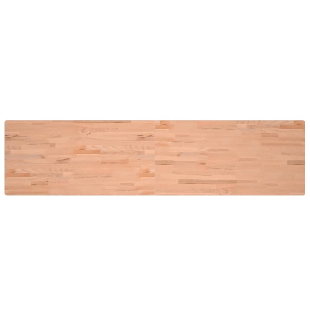 Tablero de escritorio | tablero de mesa | superficie de mesa madera maciza de haya 220x55x2,5 cm cfw76639