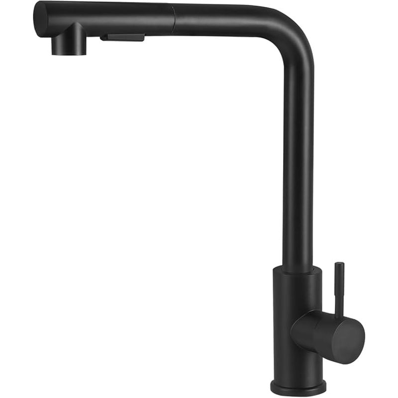 Bateria kuchenna Bateria kuchenna Bateria kuchenna z wyciąganym prysznicem Czarna bateria kuchenna ze stali nierdzewnej Bateria kuchenna z prysznicem