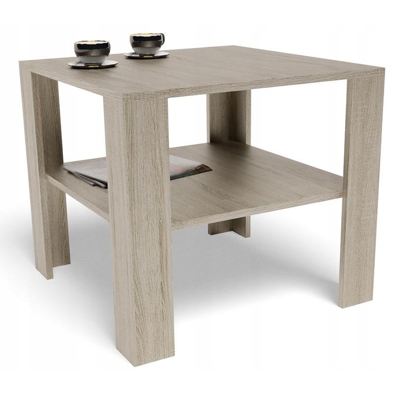 Ława stolik kawowy 68x68 WYSOKA EX3 sonoma