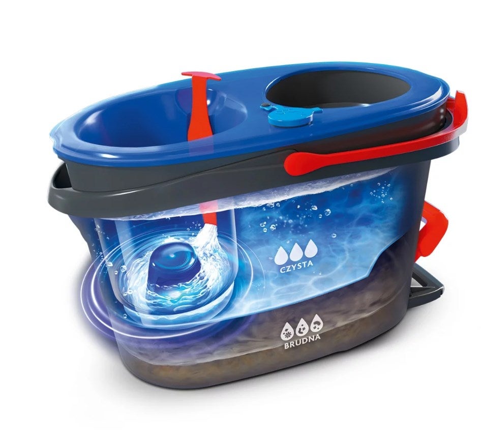 Système SpinMop H2PrO à double réservoir de 6 L – Vileda H2PrO SpinMop H2Pro - 6