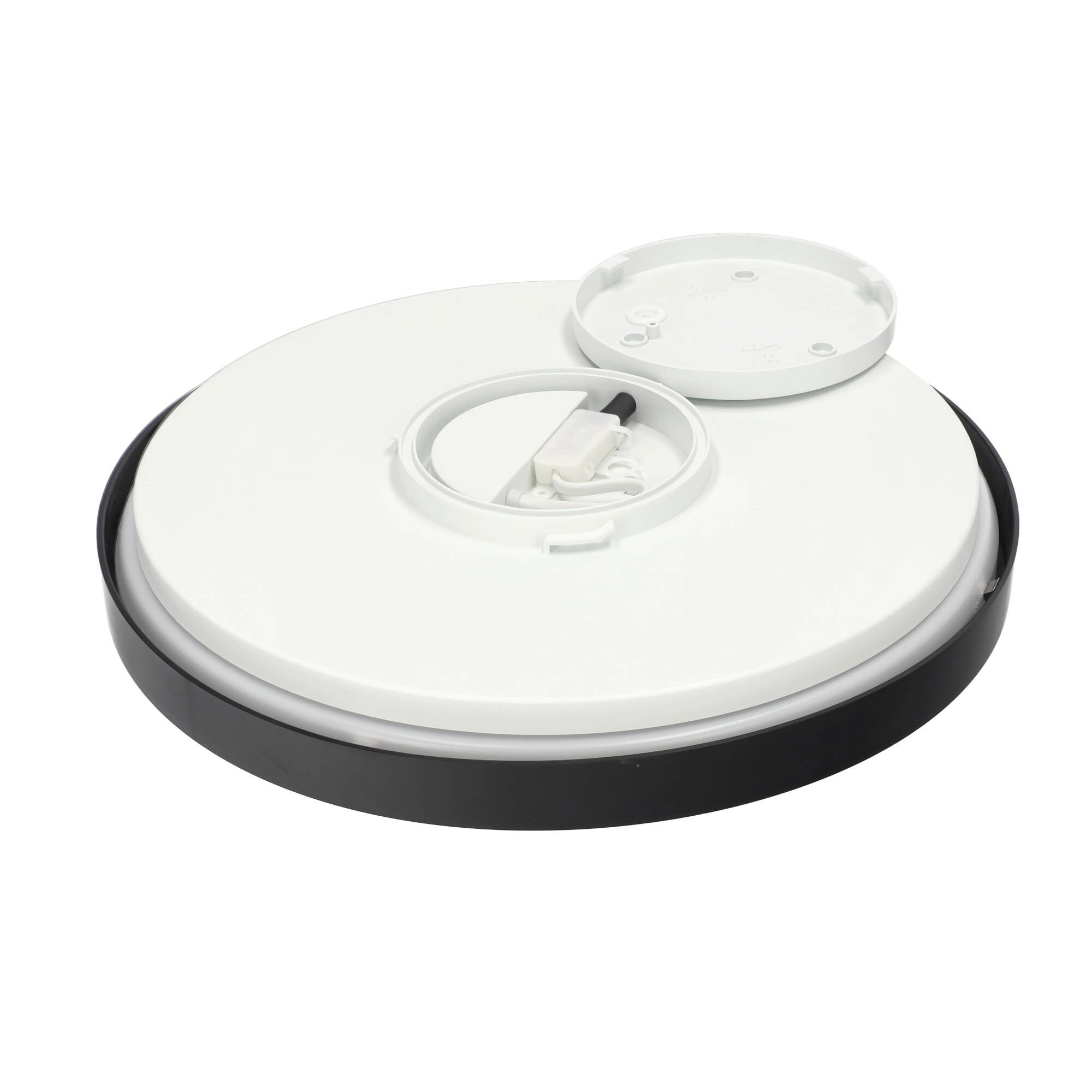 Plafon LED PERETI 24W czarny pierścień 35cm, 3000K barwa ciepła, 2400lm, IP44, 220-240V EDO SOLUTIONS - 5