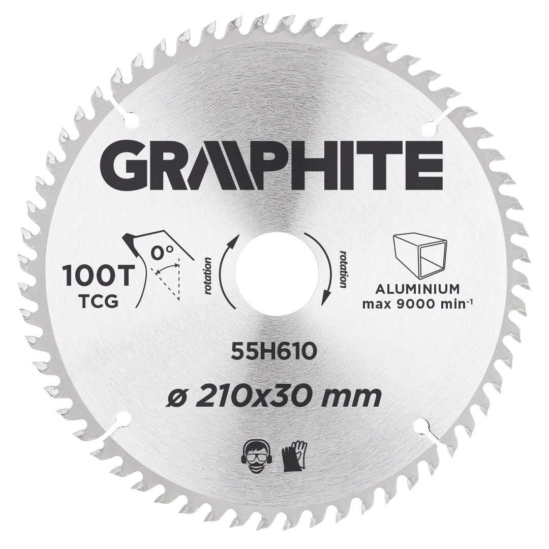 Disc circular 210 x 30 mm, 100 dinti, AL 55H610