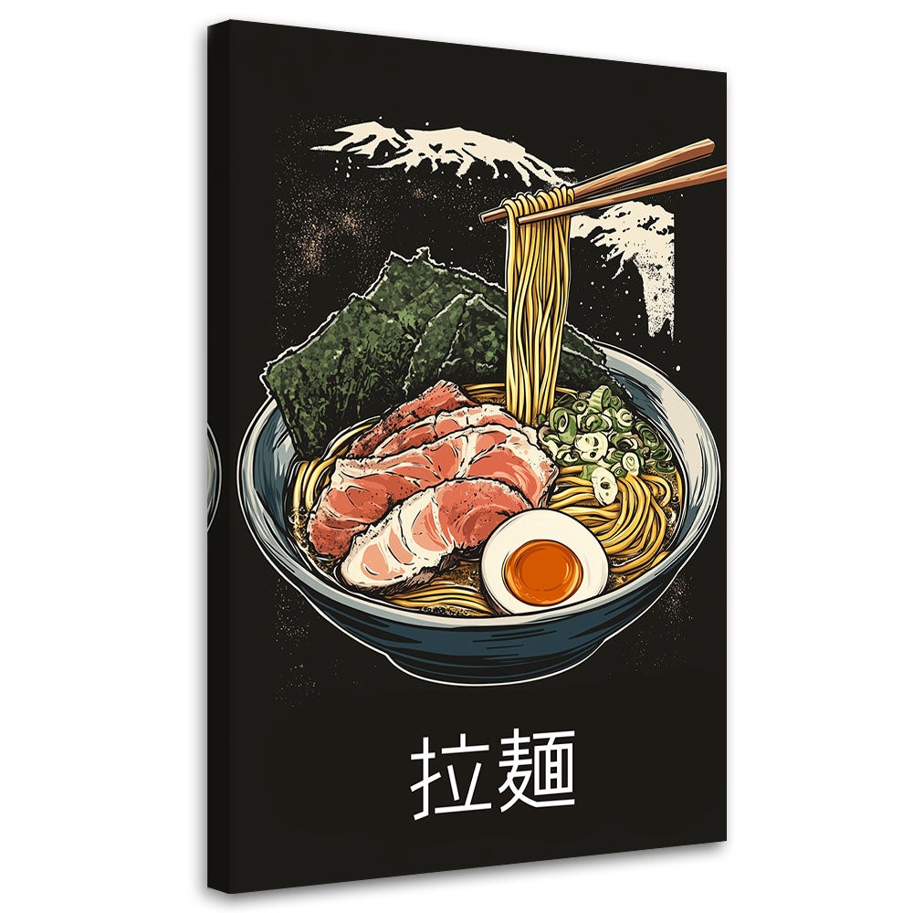 Obraz na płótnie, Ramen Jedzenie Japonia 40x60