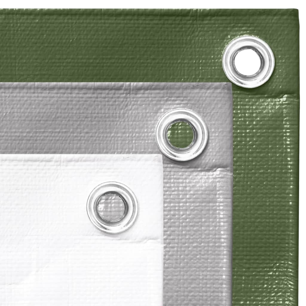 Lona protetora PEAD verde 260 g/m2 3x4 m - COMFORTXL - 6
