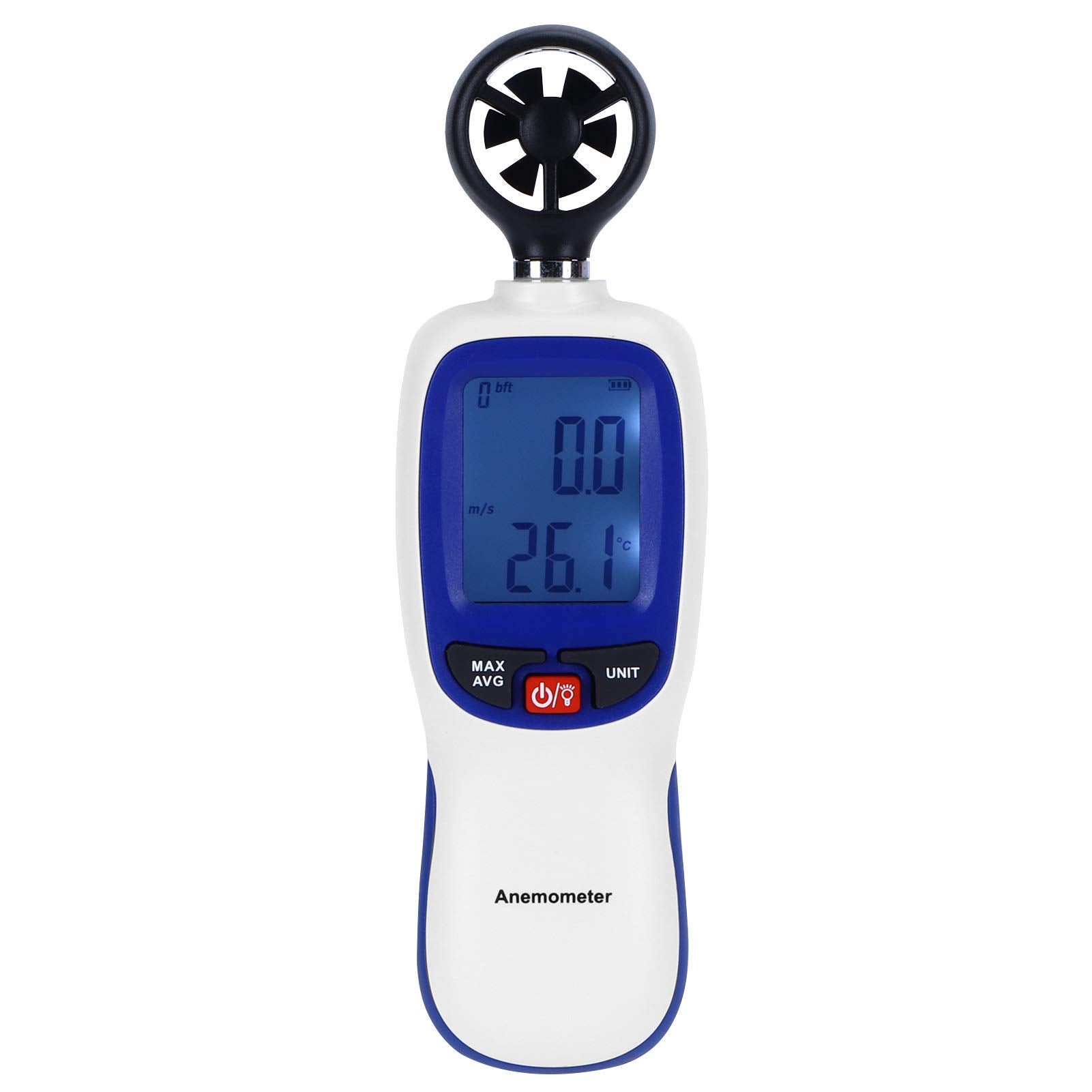 Anémomètre numérique Bluetooth WT82B Mesure de la vitesse du vent — free download