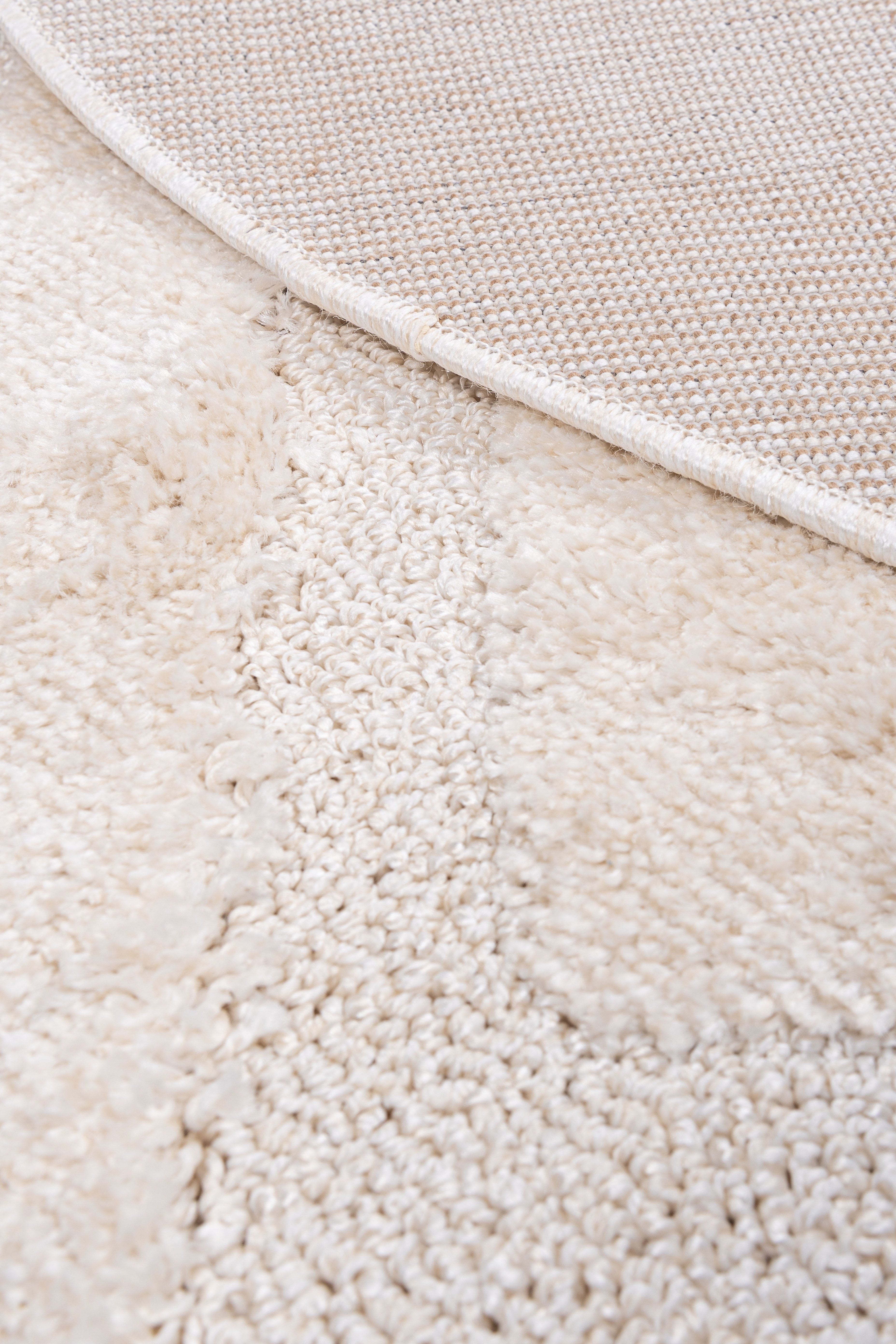 Dywan Multidecor Pisa 160 cm koło romby ivory 1 szt. - 4