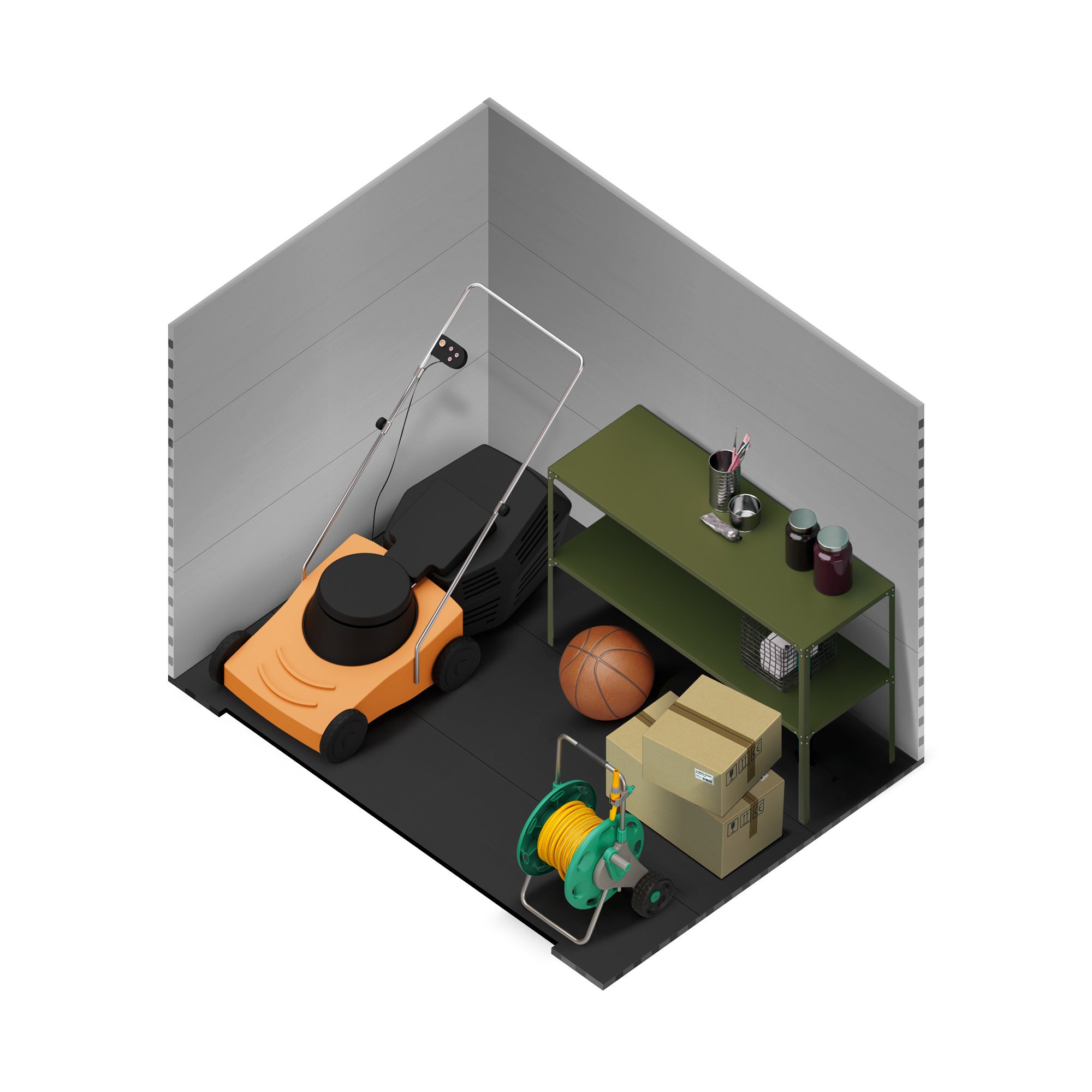 Casetta da Giardino in Resina Aqua 2.6 - Include il suolo - Finestra 2,39m2 - 8