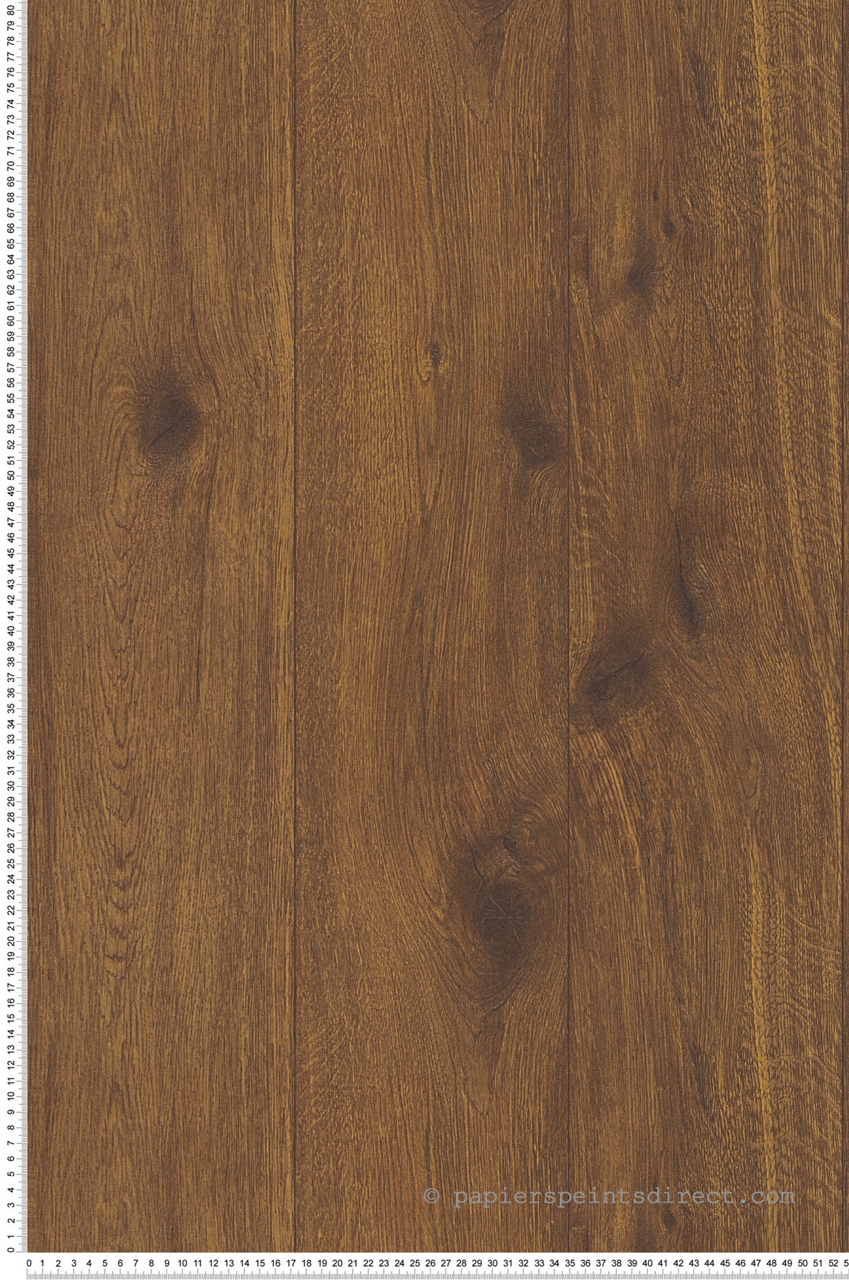 Tapeta wygląd drewna brązowym - 53 cm x 10.05 m - A.S. CRÉATION
