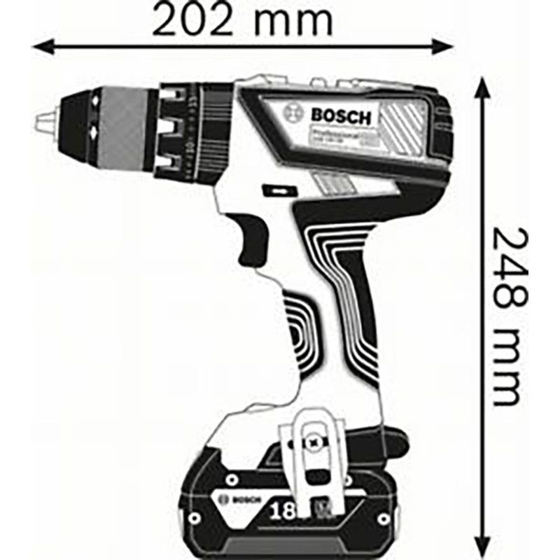 Wiertarko-wkrętarka Bosch Professional GSB 18V-28 18V 63 Nm