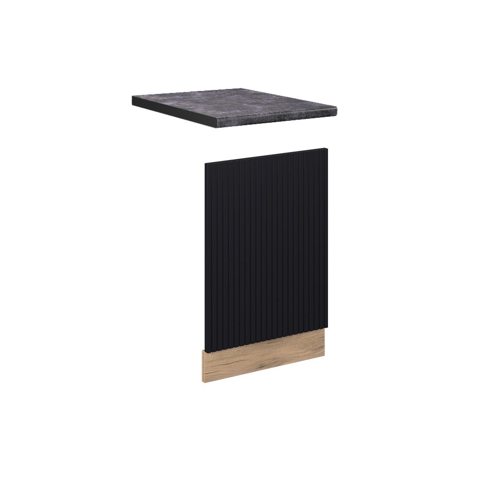 Vicco Panel przedni Fame-Line, Czarne paski, 45 cm , BP Antracyt