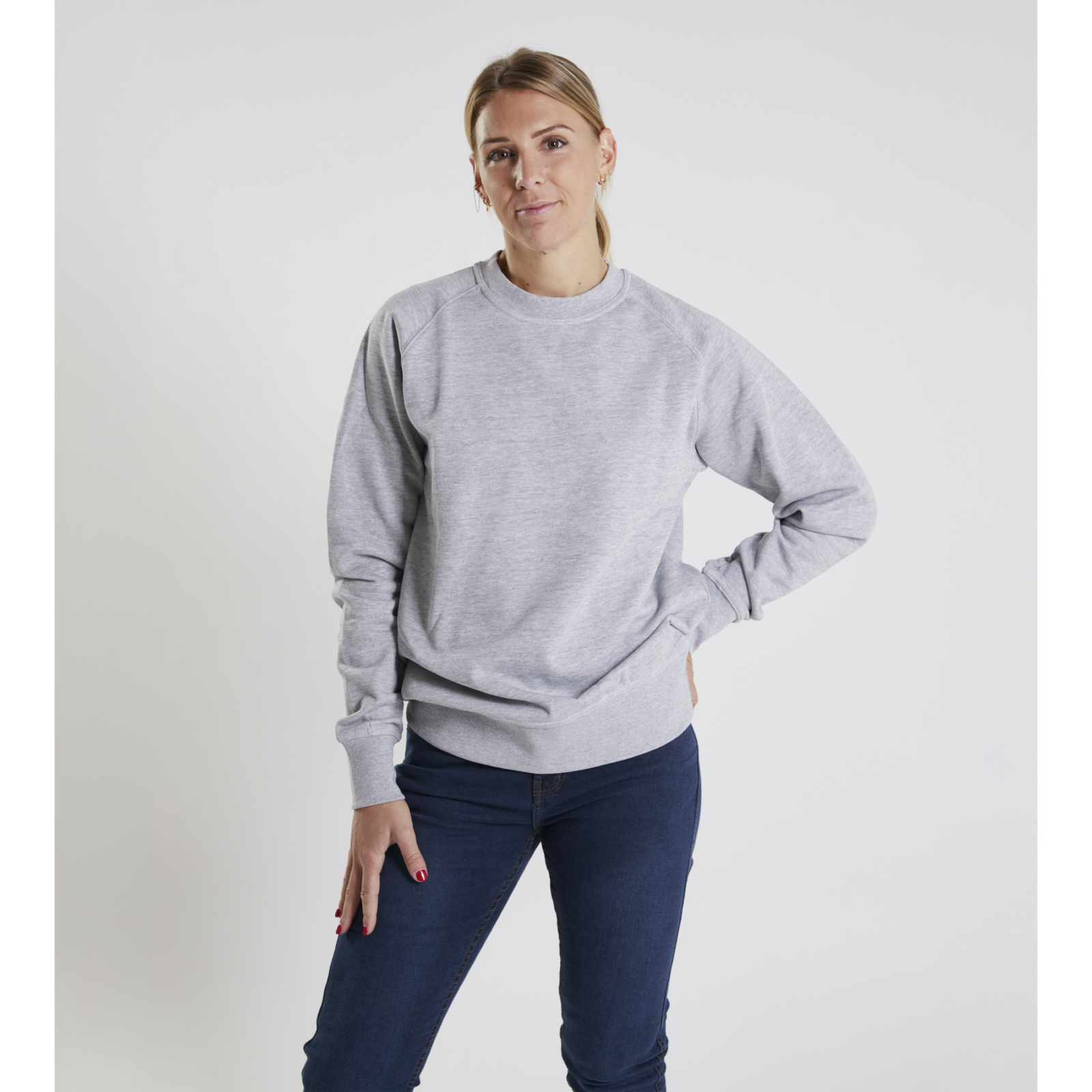 Sweat de travail Col Rond Würth MODYF Gris - 3