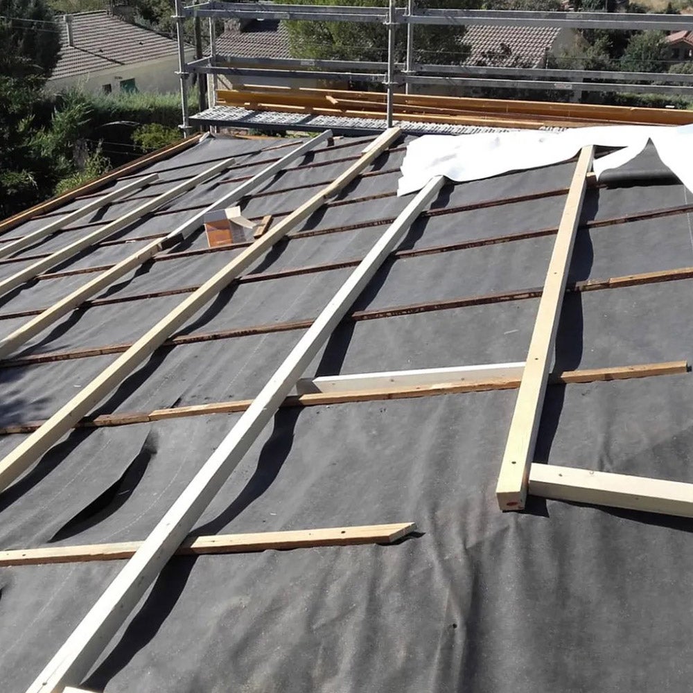 Tissu imperméable (50 m x 1,5 m) - Empêche les fuites d'eau et permet la respirabilité, empêchant la formation d'humidité due à la condensation - 2