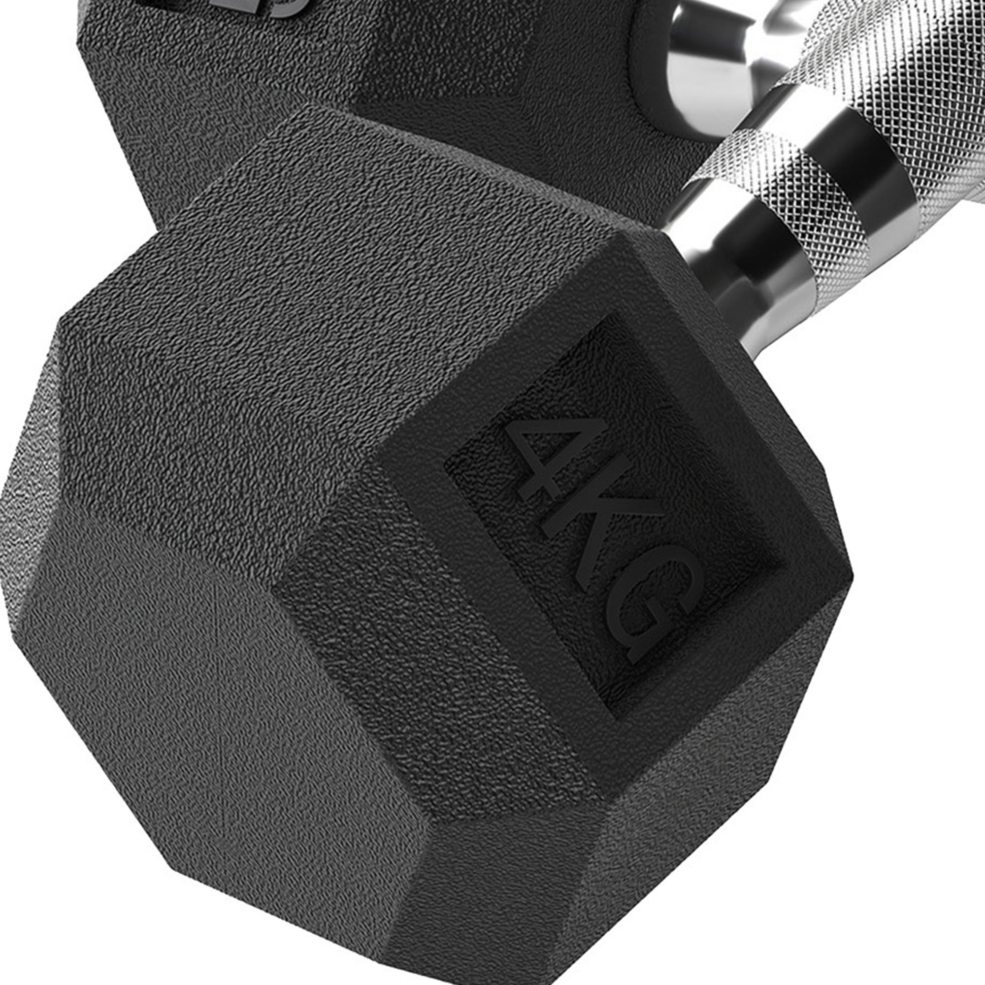 Conjunto de Halteres HOMCOM Metal e Borracha Preto 27,2x10,5 cm - 4