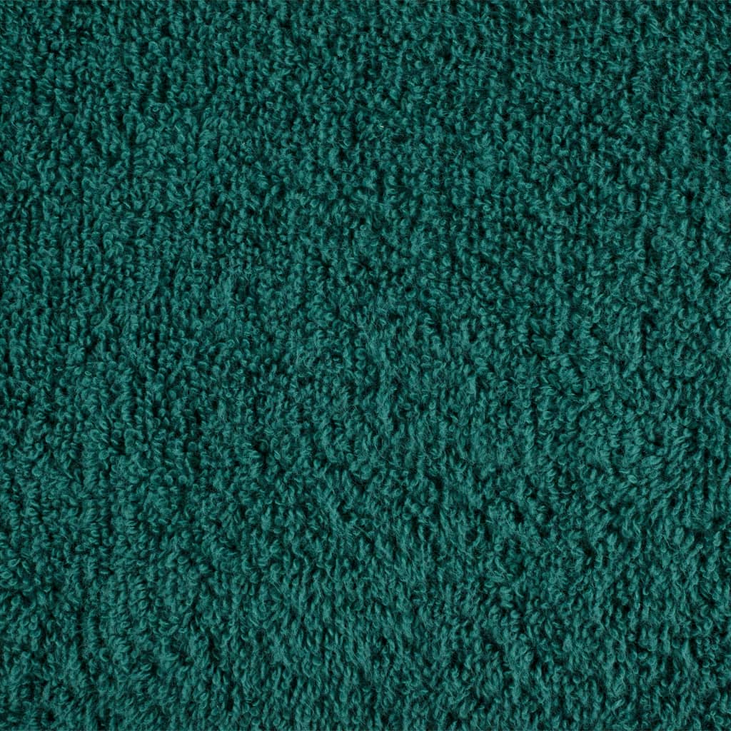 Asciugamani per Sauna SOLUND 10 pz Verdi 80x200cm 600 g/m² vidaXL - 5