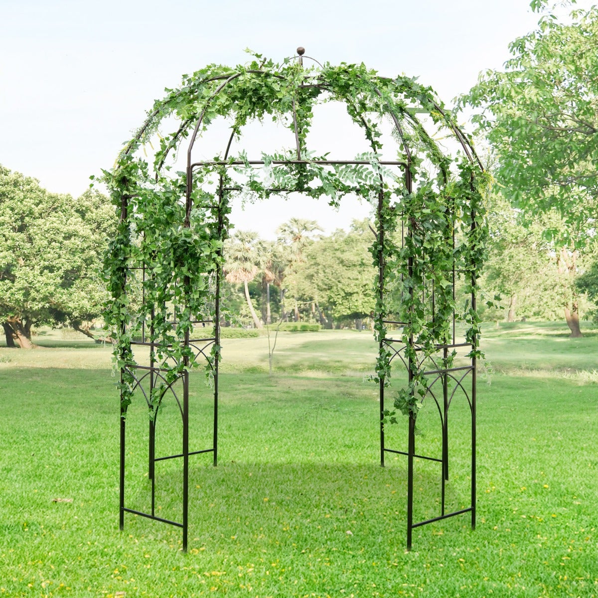 Pergola Mtallique Pour Jardin