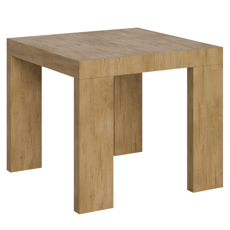Stół rozkładany 90x90/246 cm Roxell Oak Nature