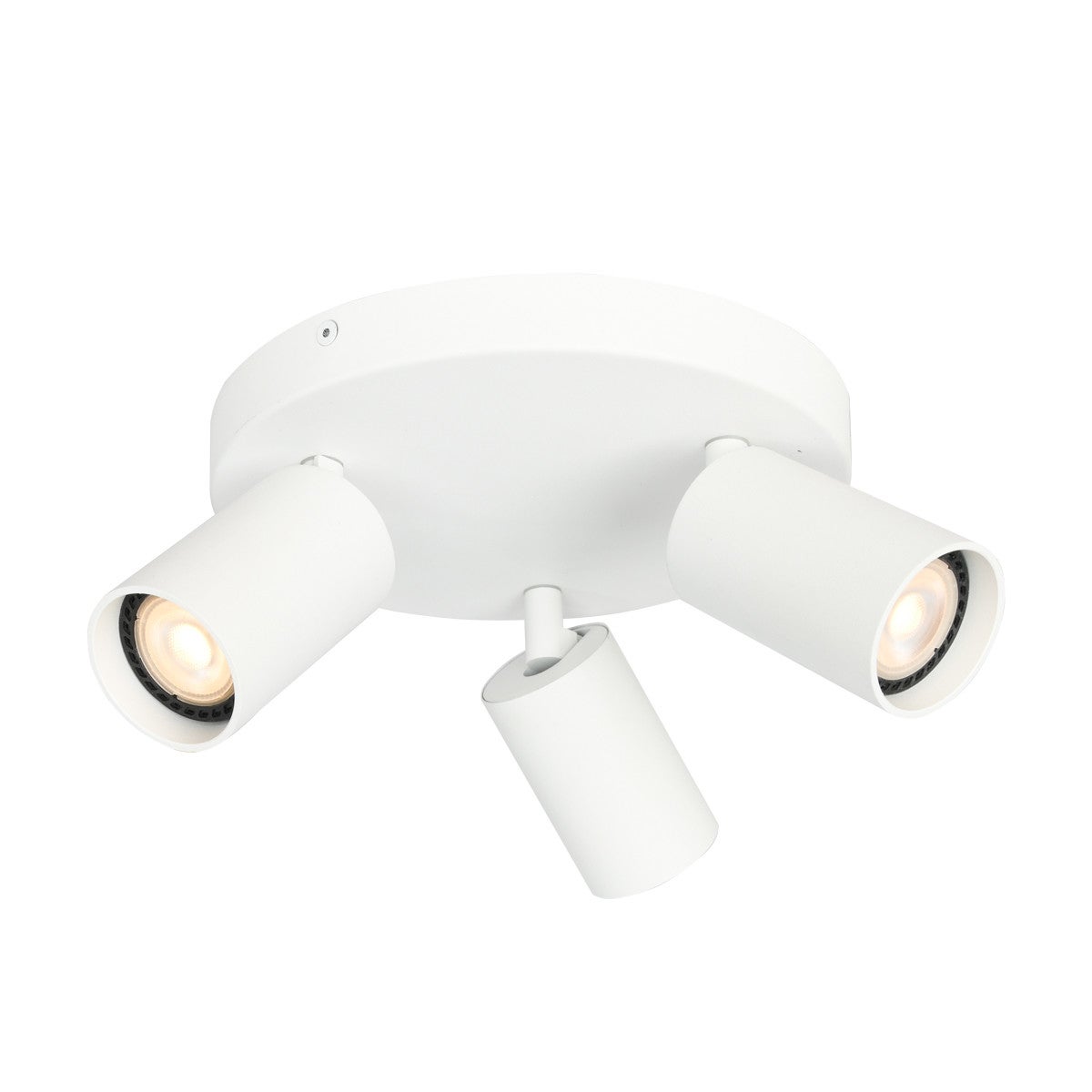 Lampa sufitowa wisząca Nesto biały piaskowany 3xGU10x10W wym: 13 x 22 x 22 cm aluminium Italux