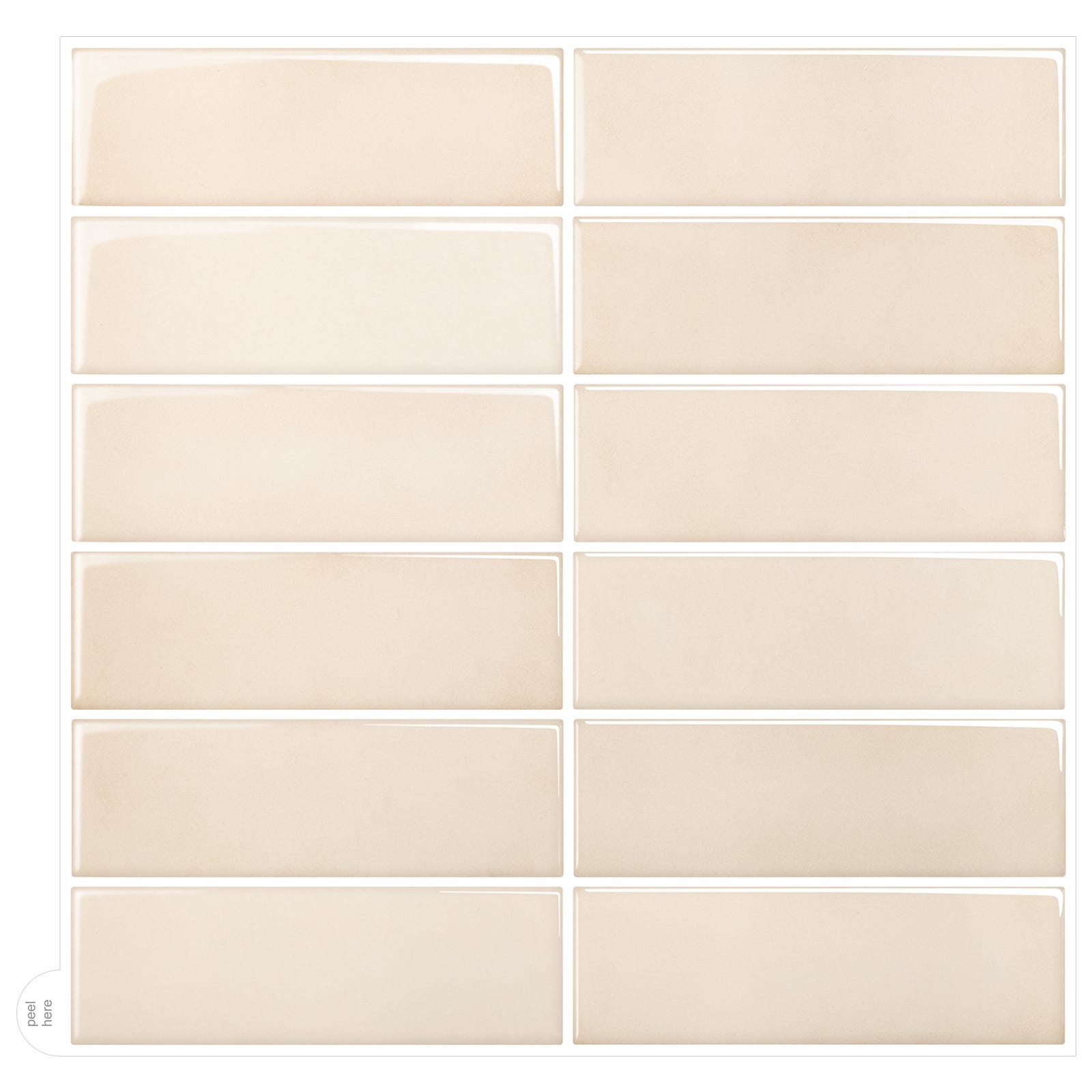 Papier Adhesif - Carrelage Vintage / Peel and Stick Papier Adhesif - Carrelage Vintage / Peel and Stick