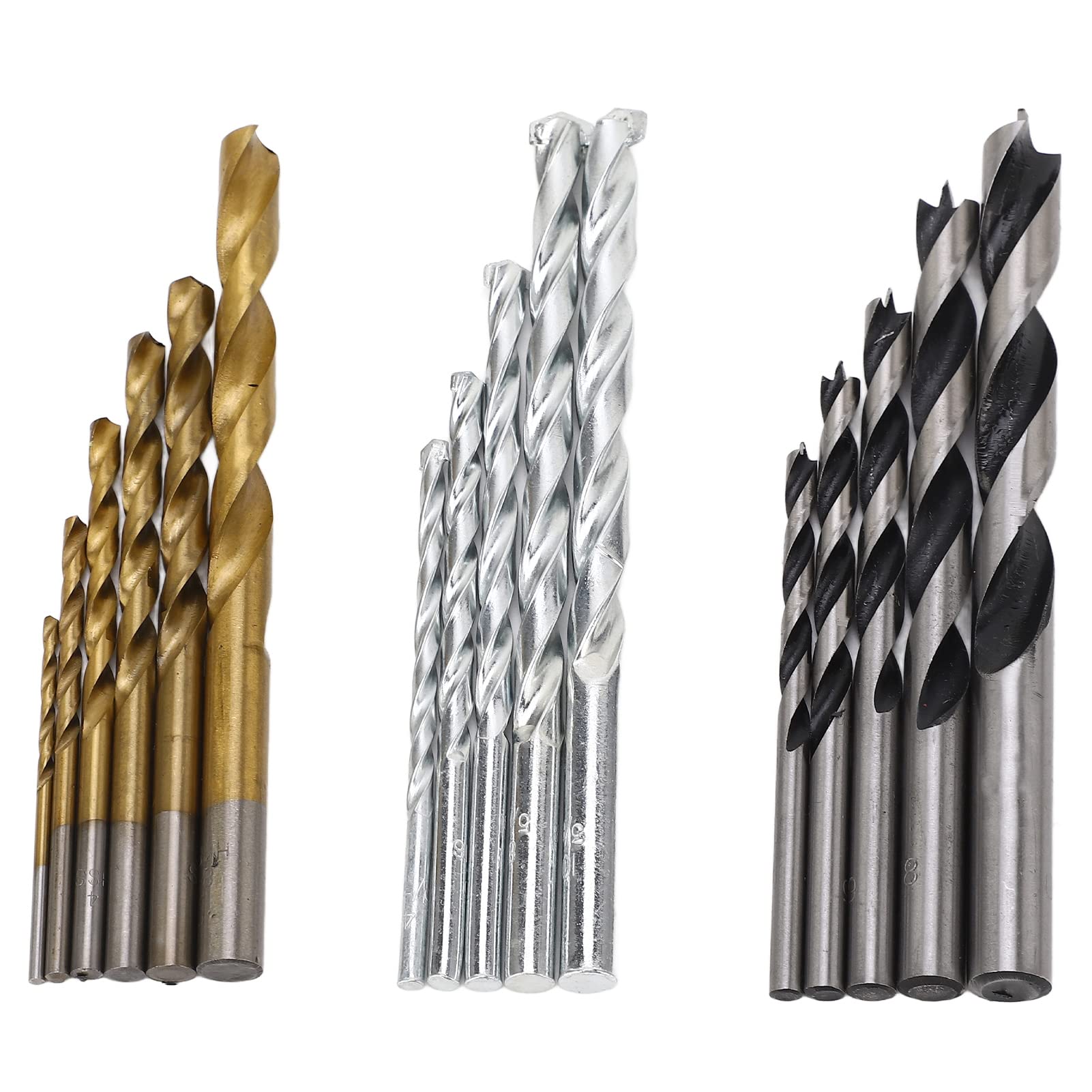 CoCud 6542 Forets Hélicoïdaux en Acier Rapide, 6,2mm Diamètre 100mm