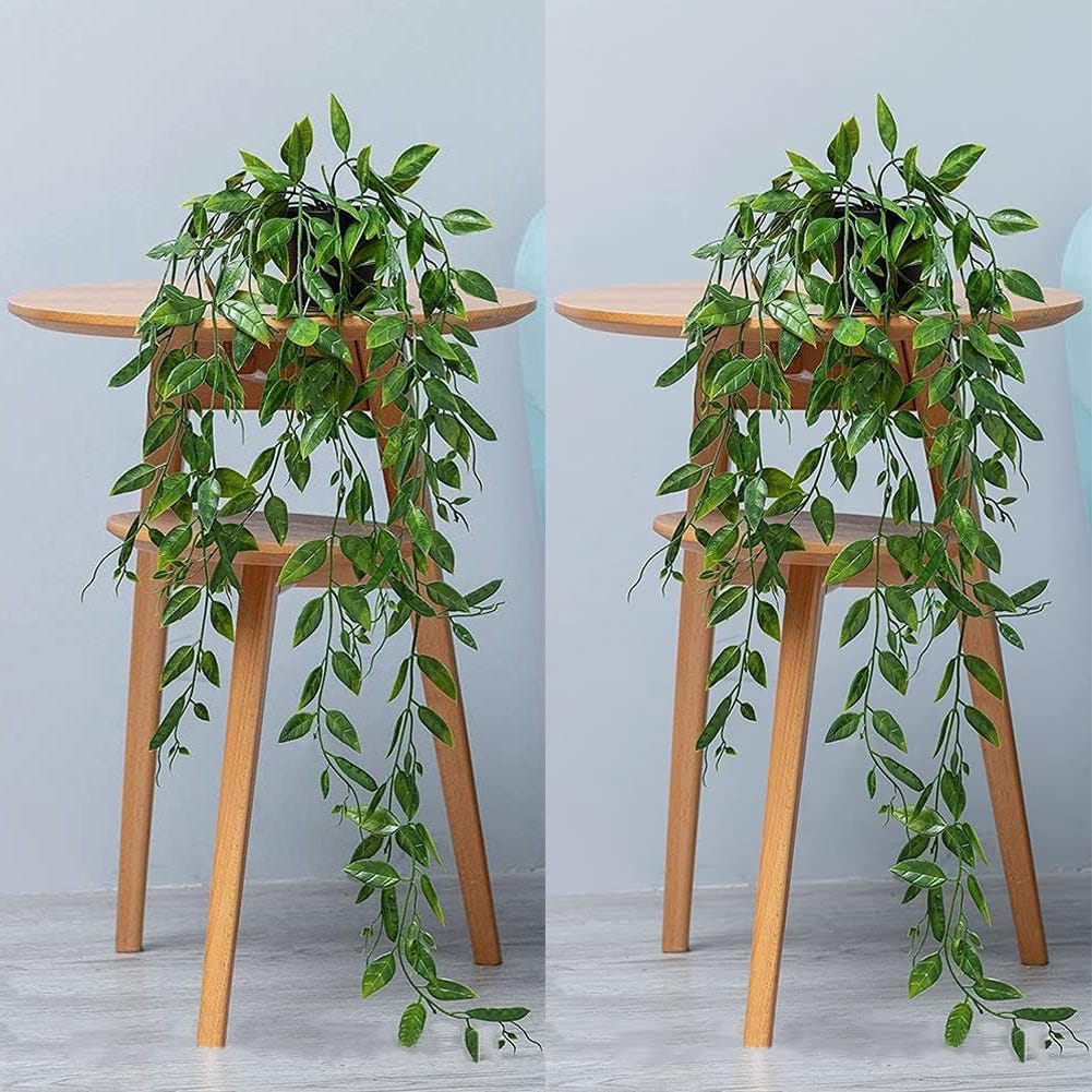Piante artificiali sospese con vasi di fiori, adatte per scaffali Piante artificiali sospese con vasi di fiori, adatte per scaffali