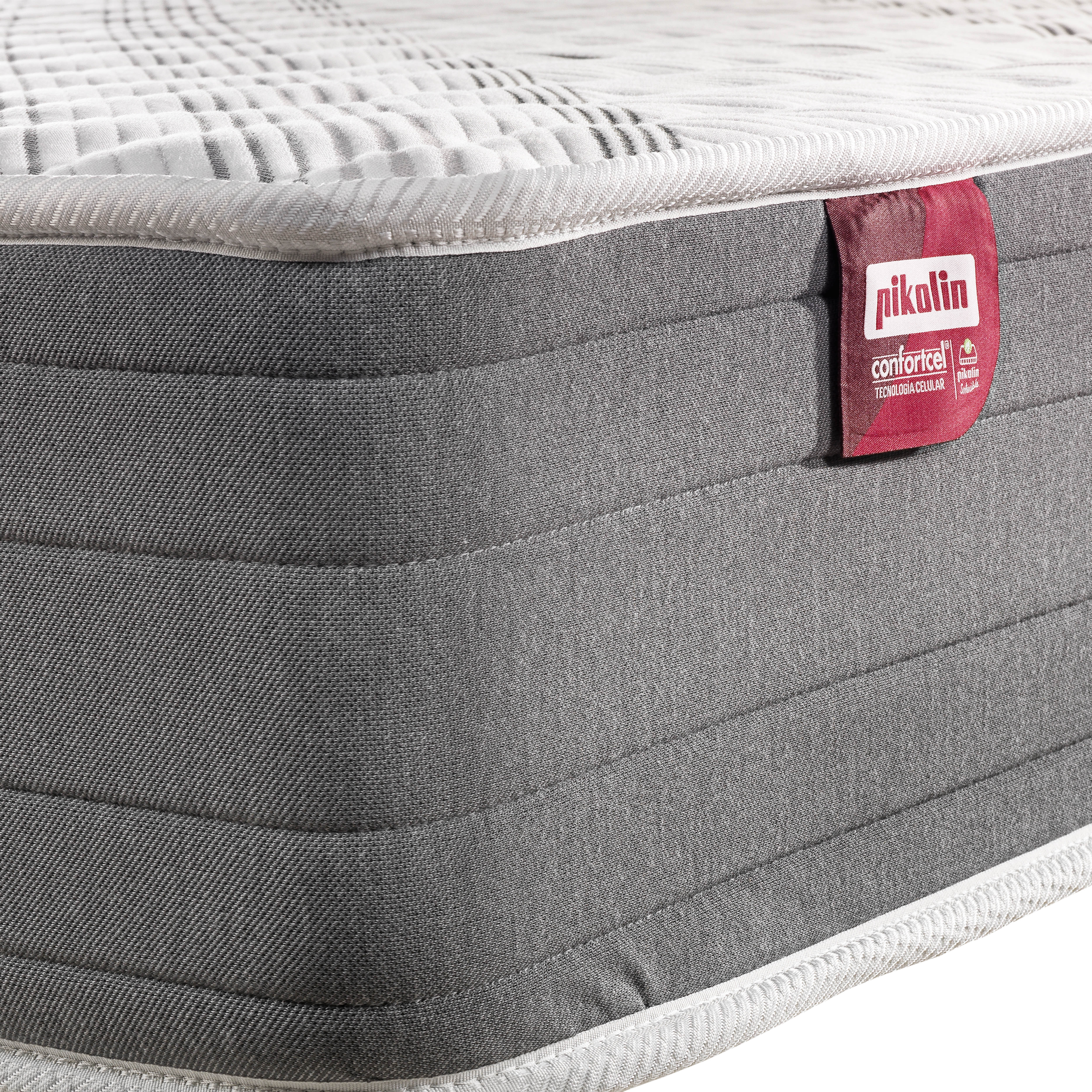 Colchón de espuma hr 140x182 pikolin 23,5cm firmeza alta extra confort - elan