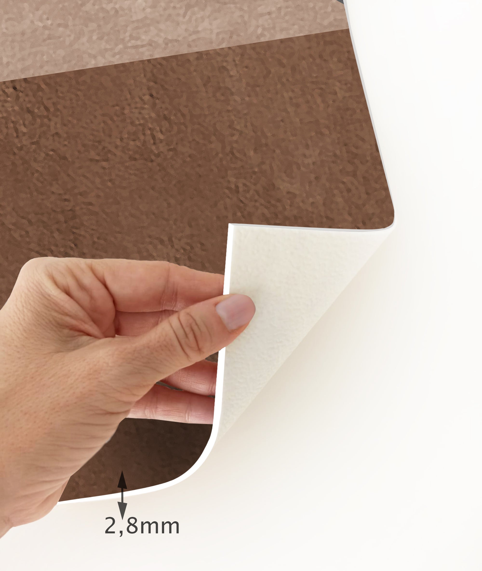 Tapete de vinil Zermatt 200x266 cm - PVC antiderrapante, vinílico para cozinha ou sala, lavável, estilo moderno - 3