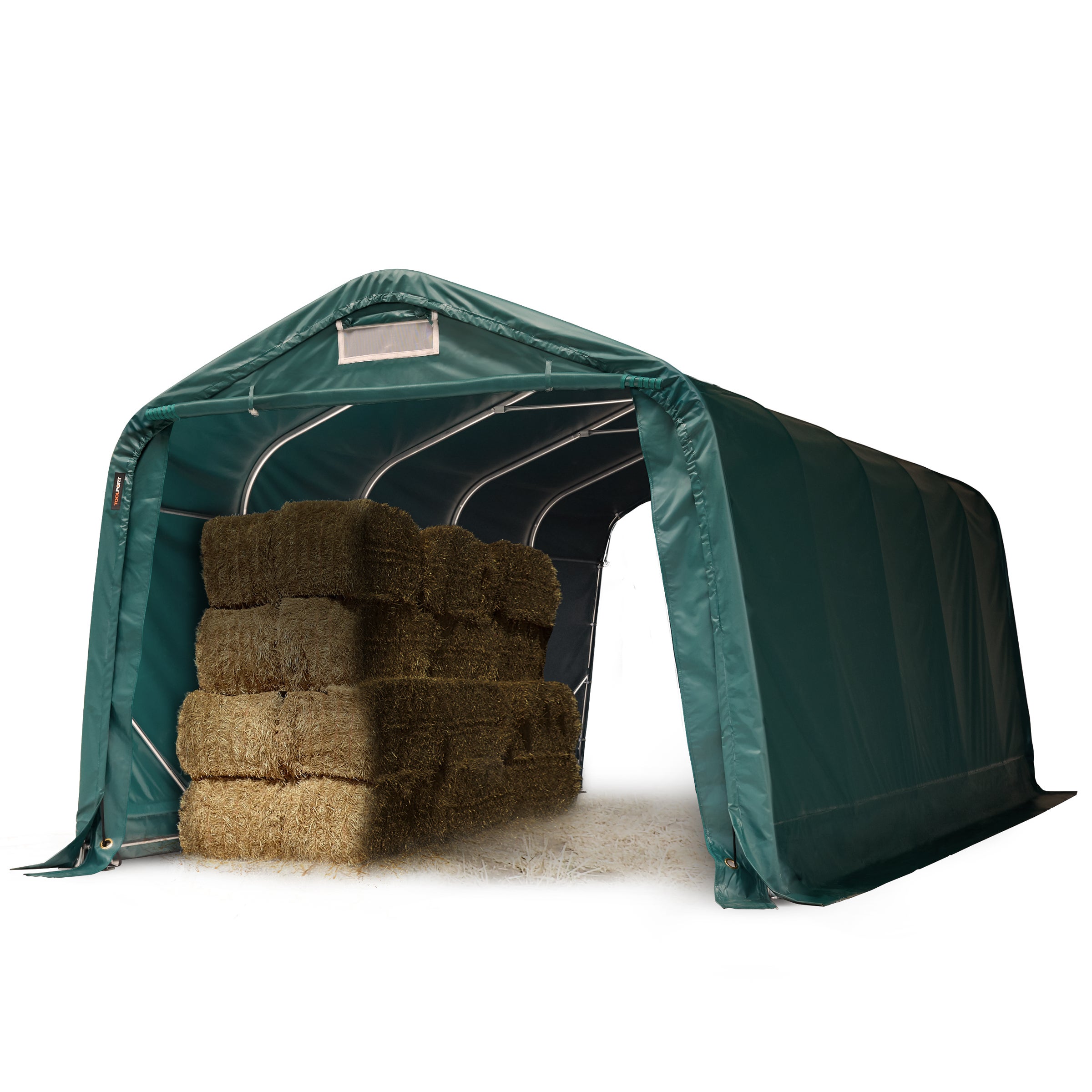Namiot rolniczy 3,3x6 m Plandeka PCV 2300 Newton - podłoże ziemia