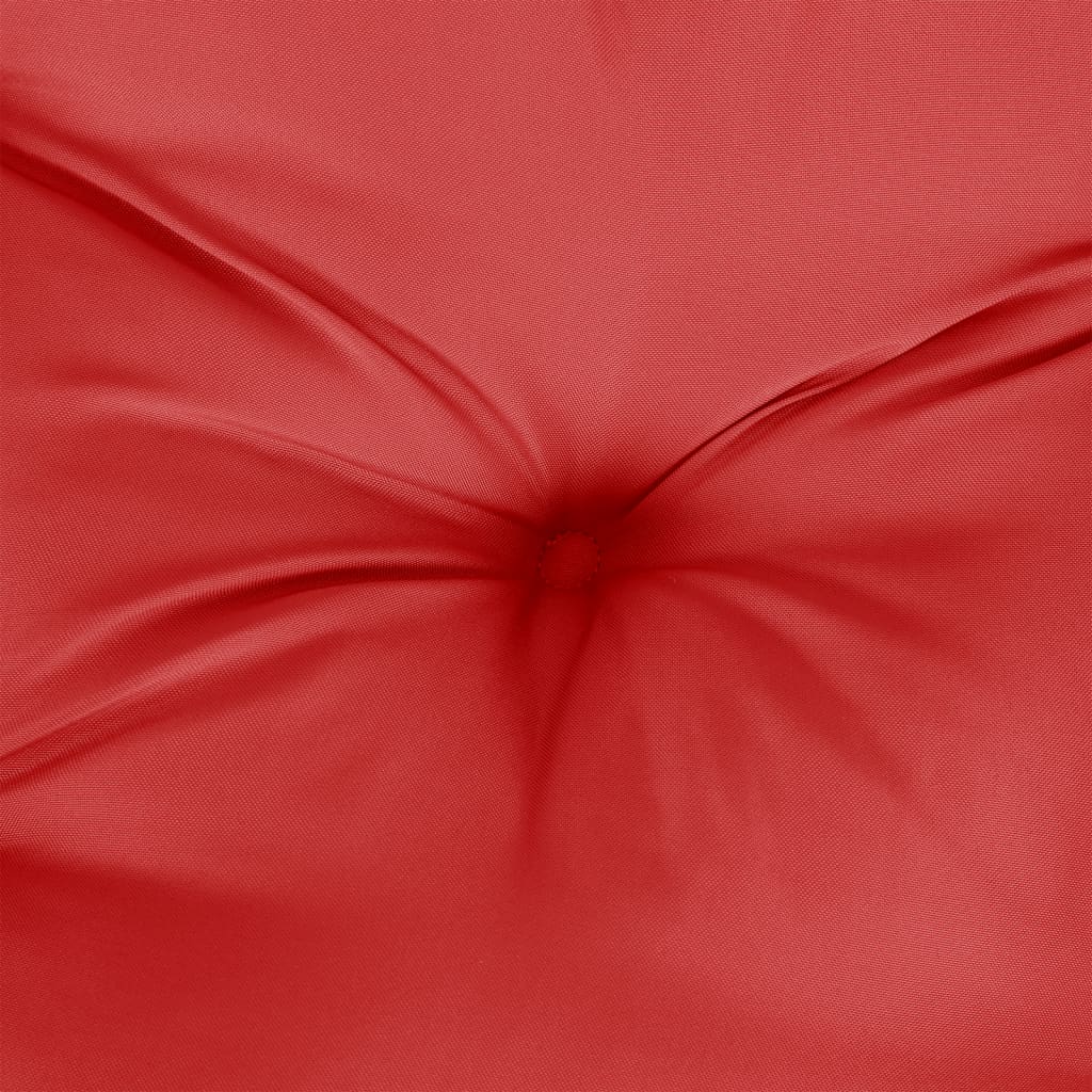 Maison Exclusive - Cojines para palets 2 unidades tela rojo - 6