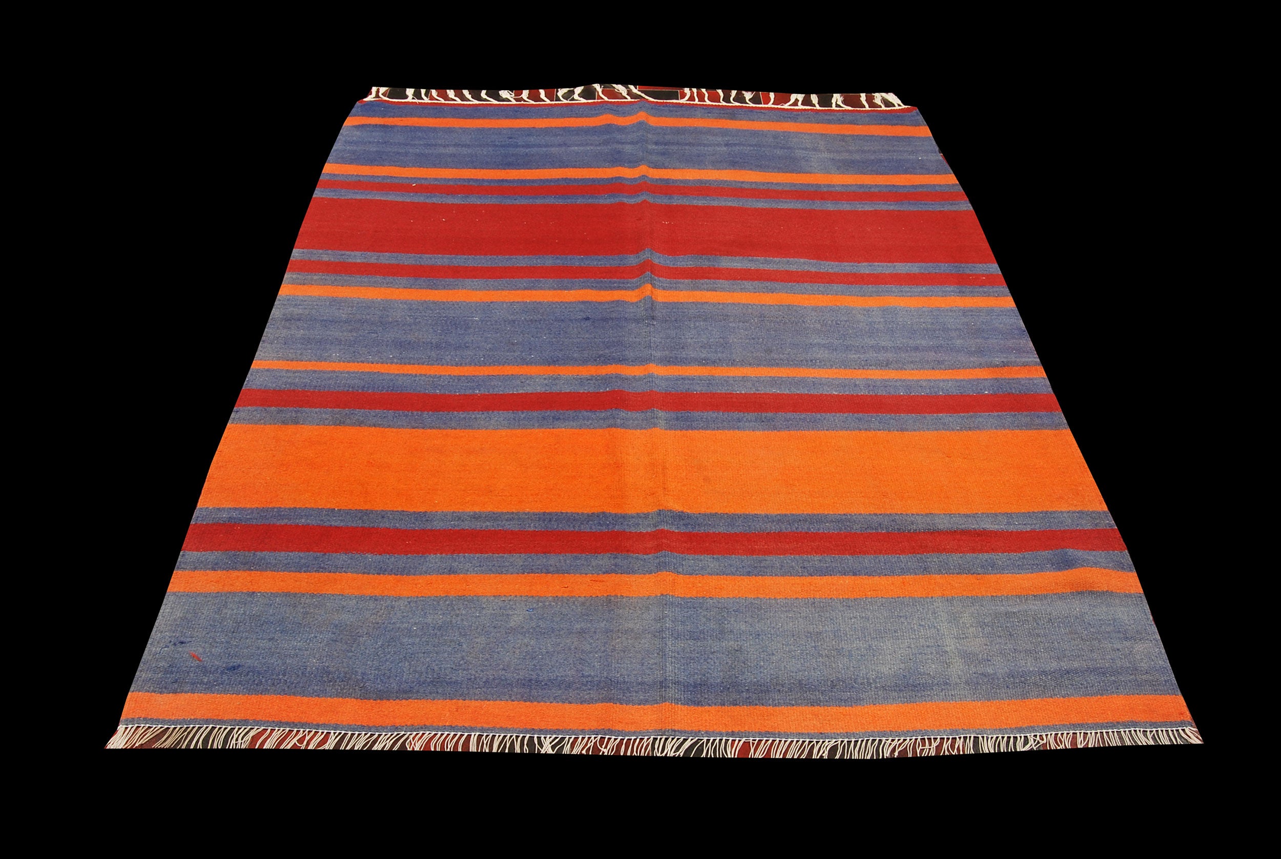 Oryginalny ręcznie tkany kilim/dywan z certyfikatem autentyczności 179x140cm GALLERIAFARAH1970