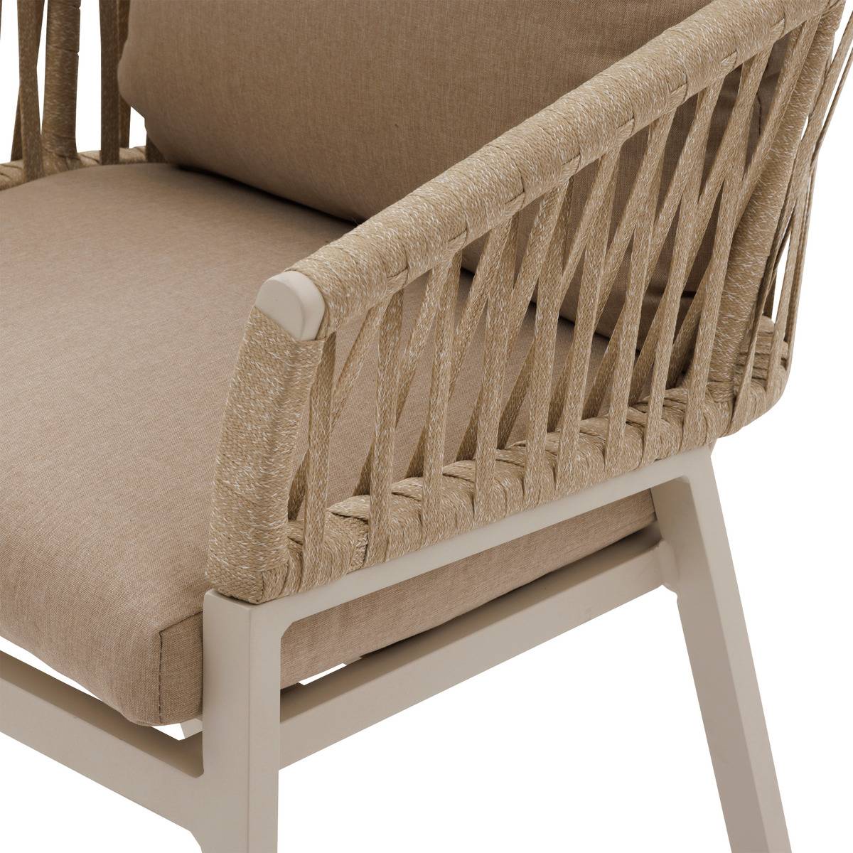 Lot de 2 fauteuils de jardin 