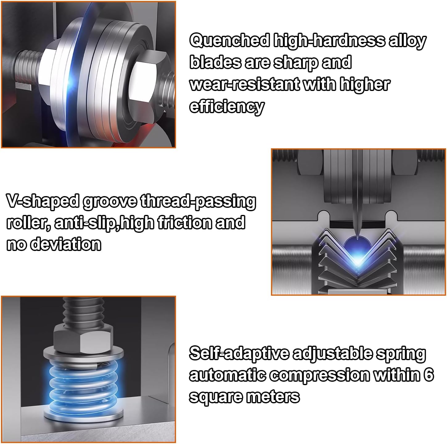 Automatique Avec Denudeur de Cable Electrique 2-25 mm, Machine a Denuder Le Cuivre Entraînée + Lame de Rechange, Outil à Dénuder Les Déchets De Câble - 2