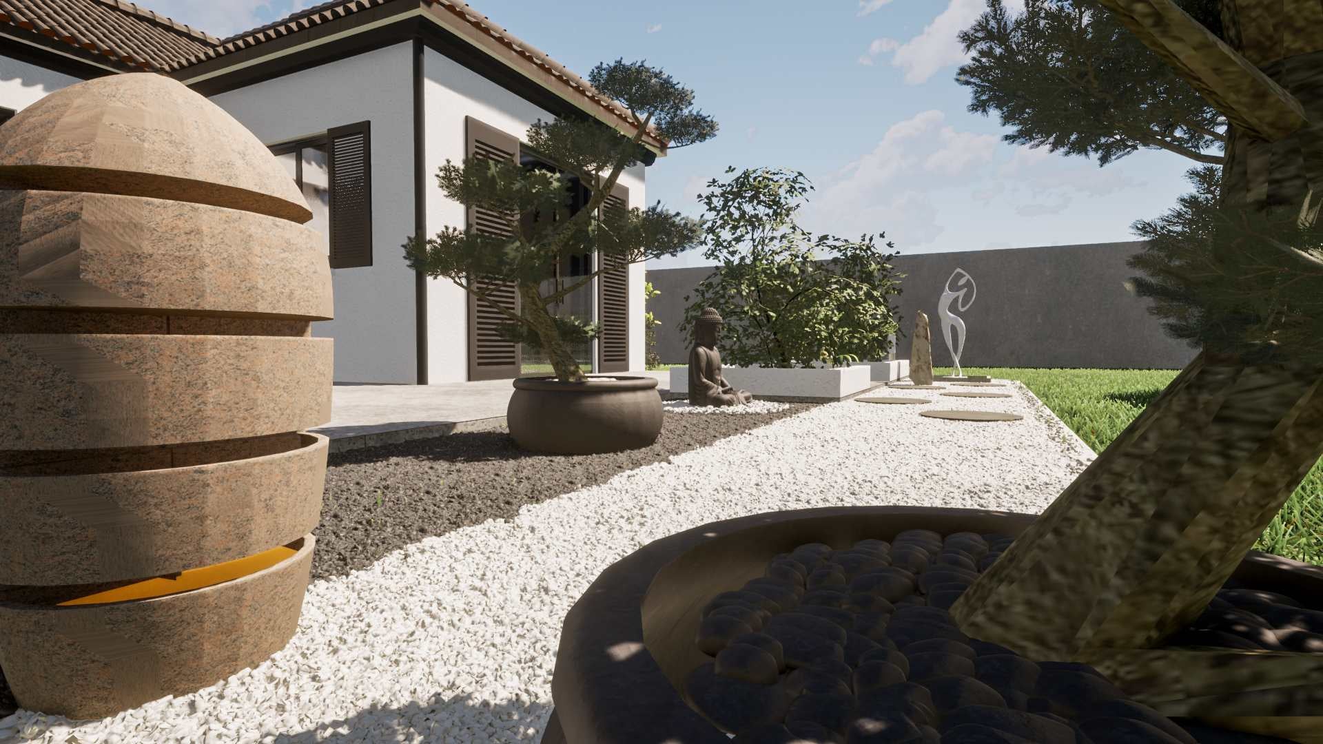 Kit décoration jardin Kyoto 30m2 - 2