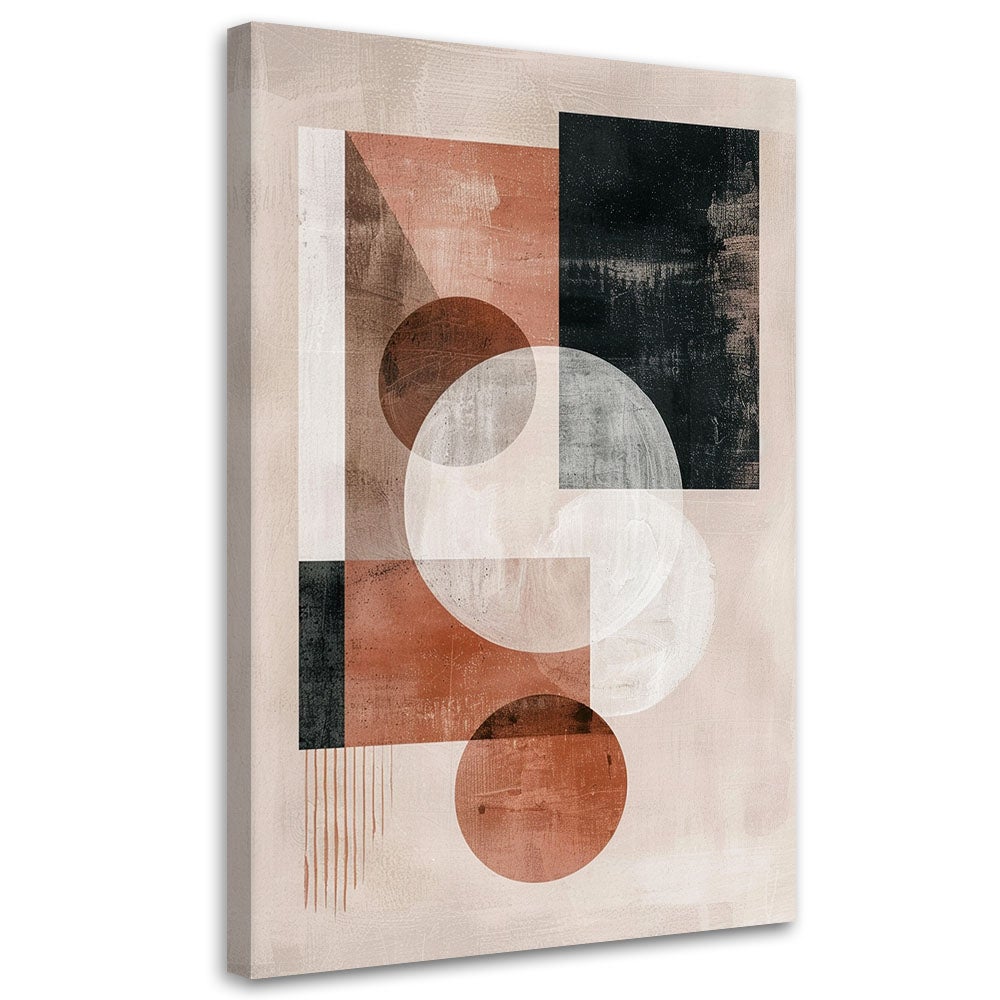 Obraz na płótnie, Abstrakcyjne Geometryczne 70x100